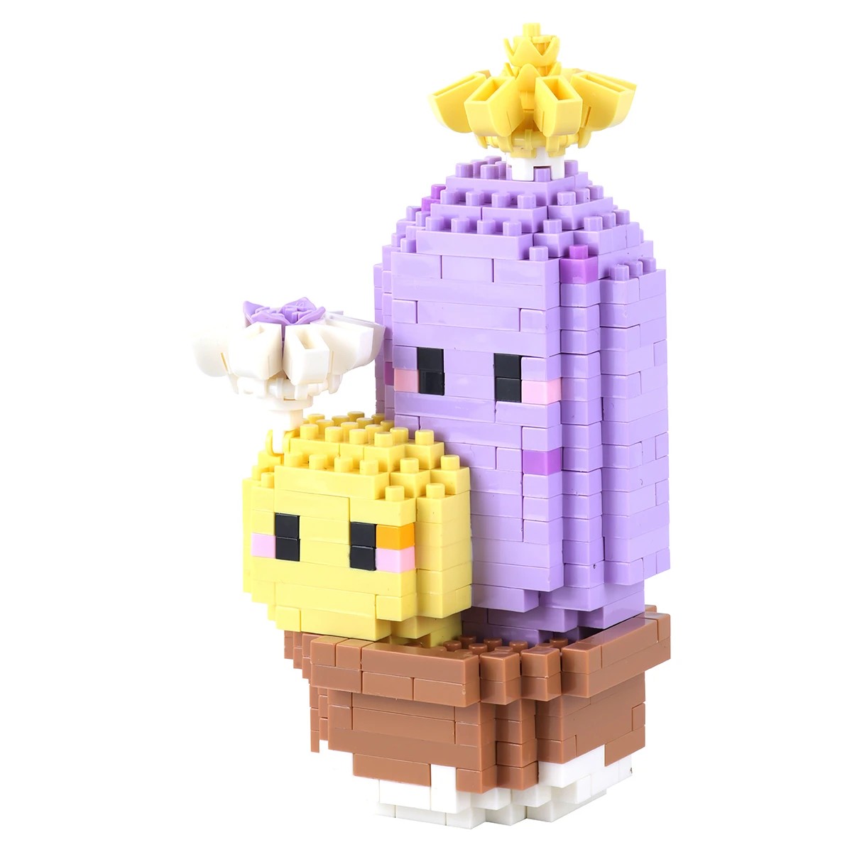 3 Mini Blocks Flower Series: Cactus - Assorted, 3 of 10