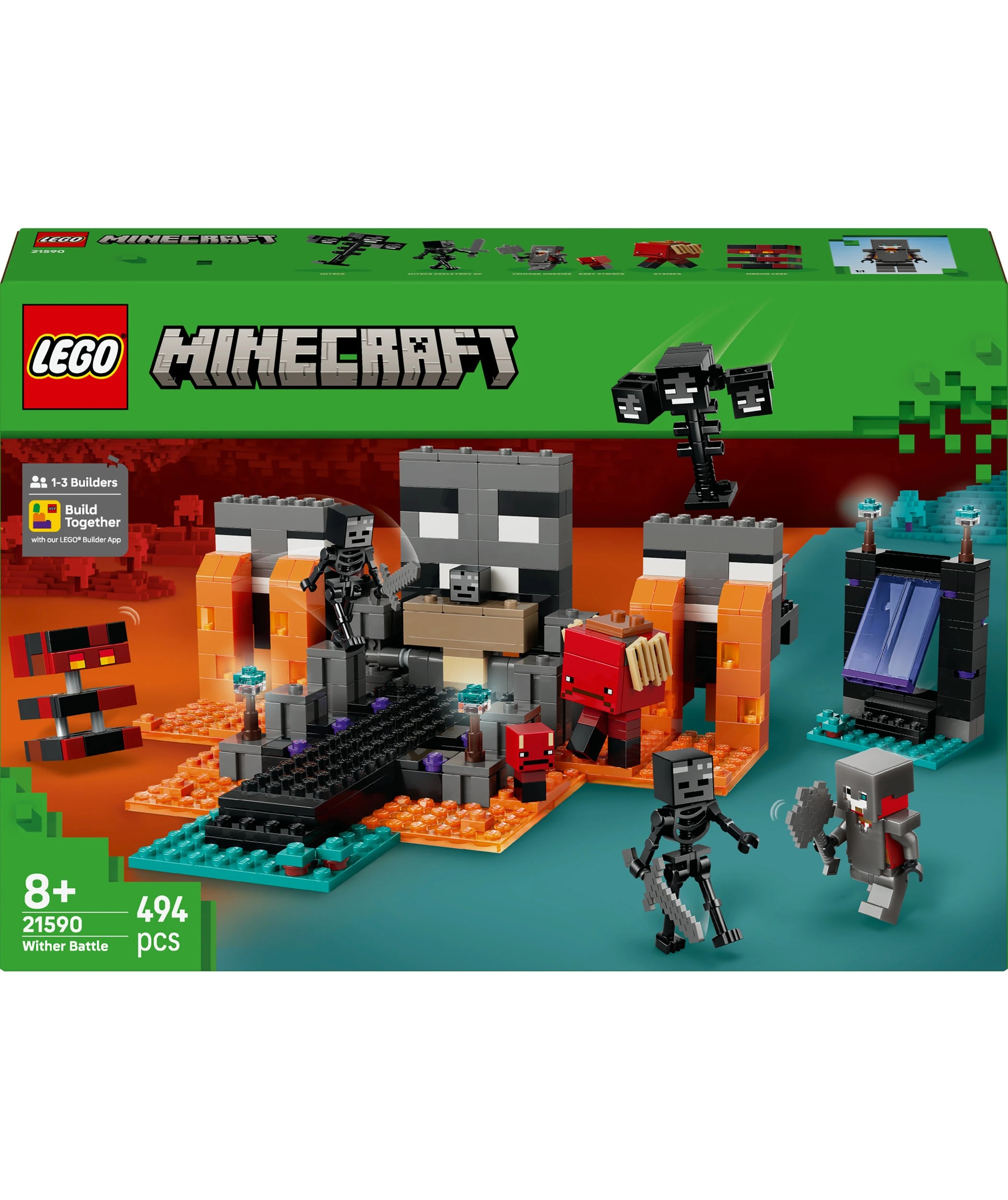 1 LEGO Minecraft Wither Battle 21590, 1 of 10