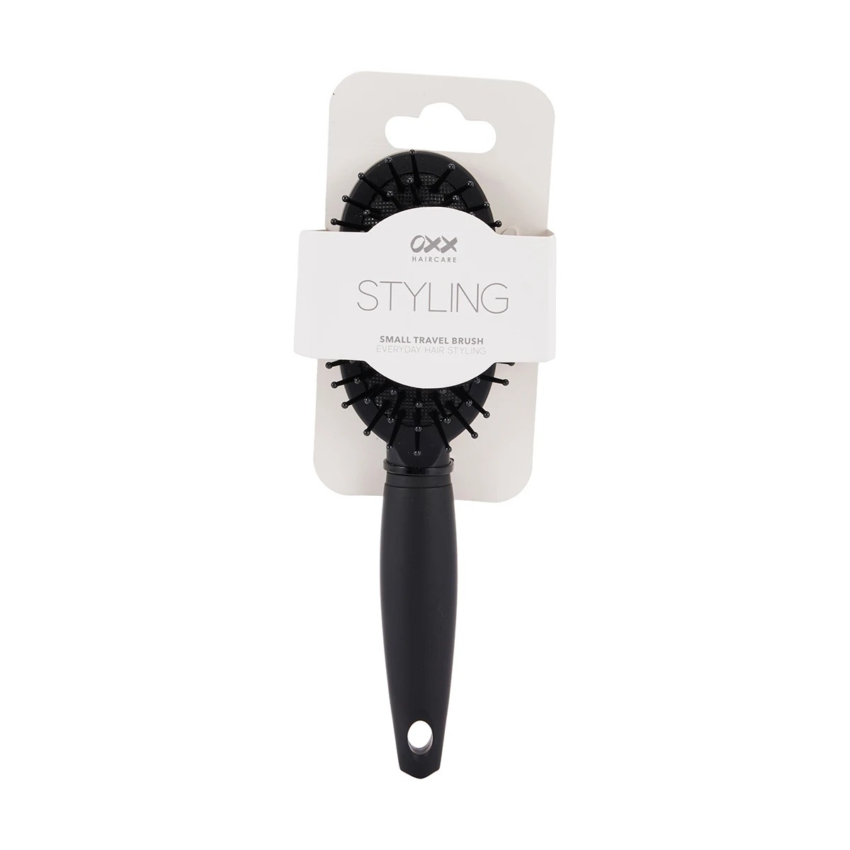 6 OXX Haircare Styling Small Travel Brush - Black, 6 of 6