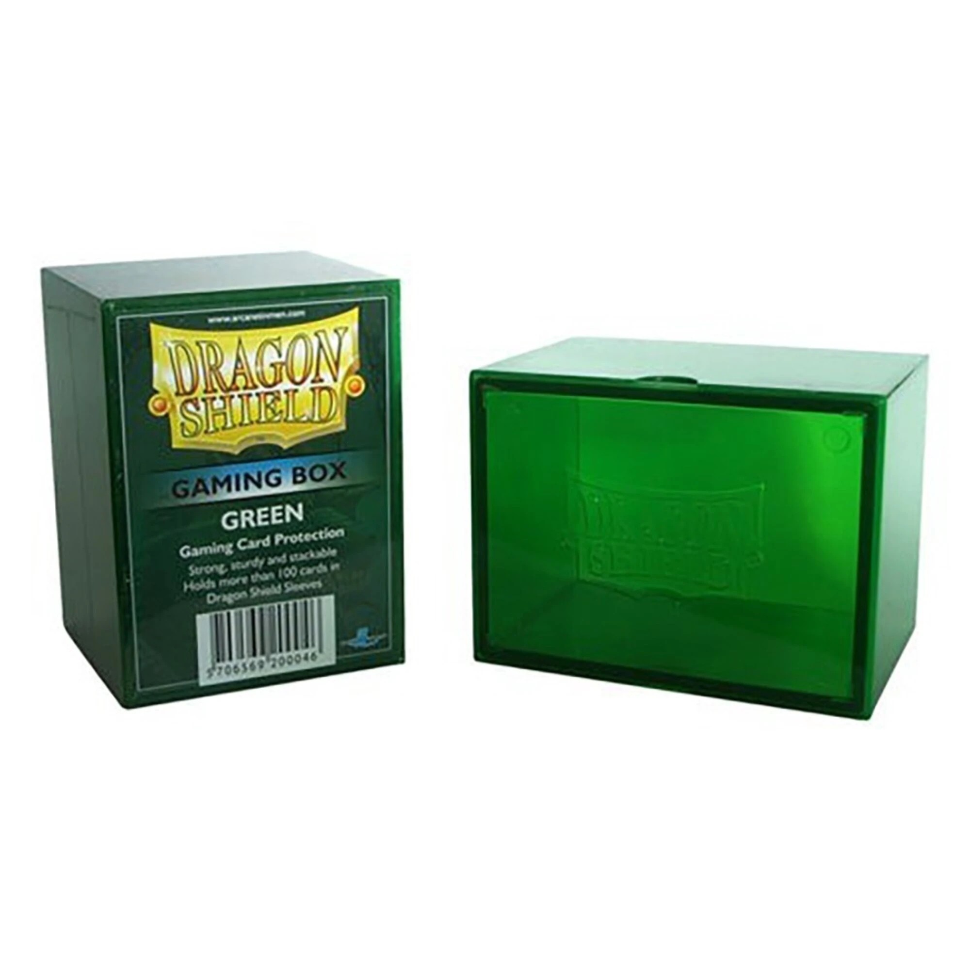 1 Dragon Shield TCG - Strongbox Deck Box - Green, 1 of 1