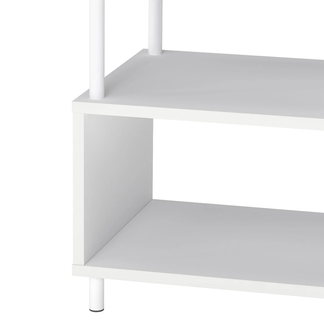 5 Levede Modern Small Side Table in White Colour, 5 of 6