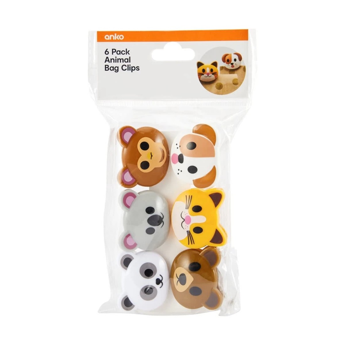 10 6 Pack Animal Bag Clips, 10 of 10