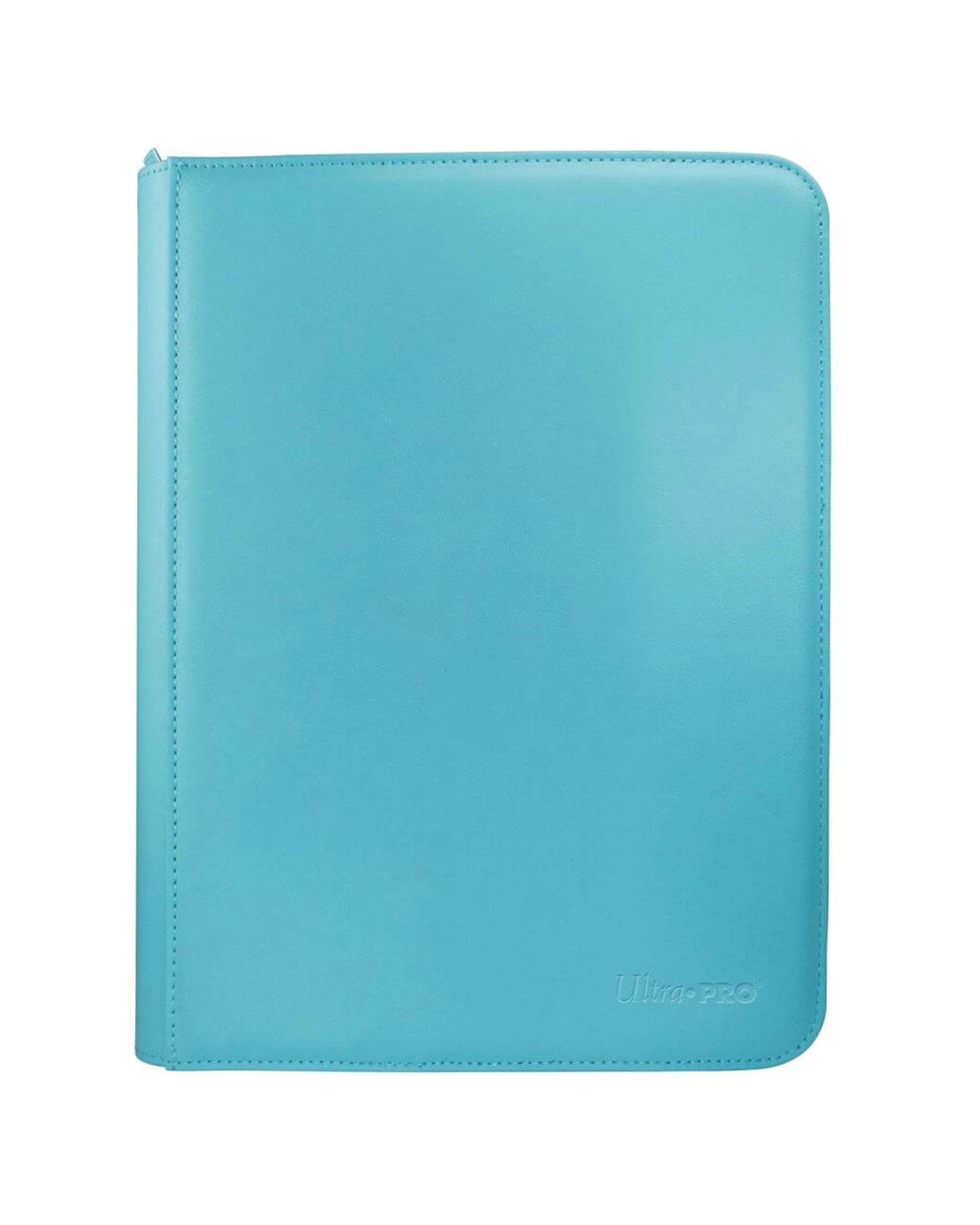 1 Ultra Pro Vivid 9 Pocket Zippered Pro Binder Light Blue, 1 of 2