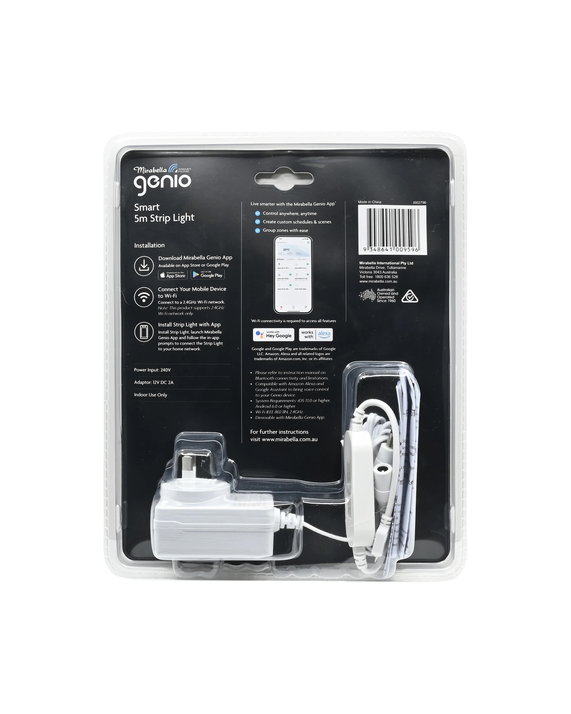 2 Mirabella Genio Wi-Fi LED Strip Light - 5m, 2 of 2
