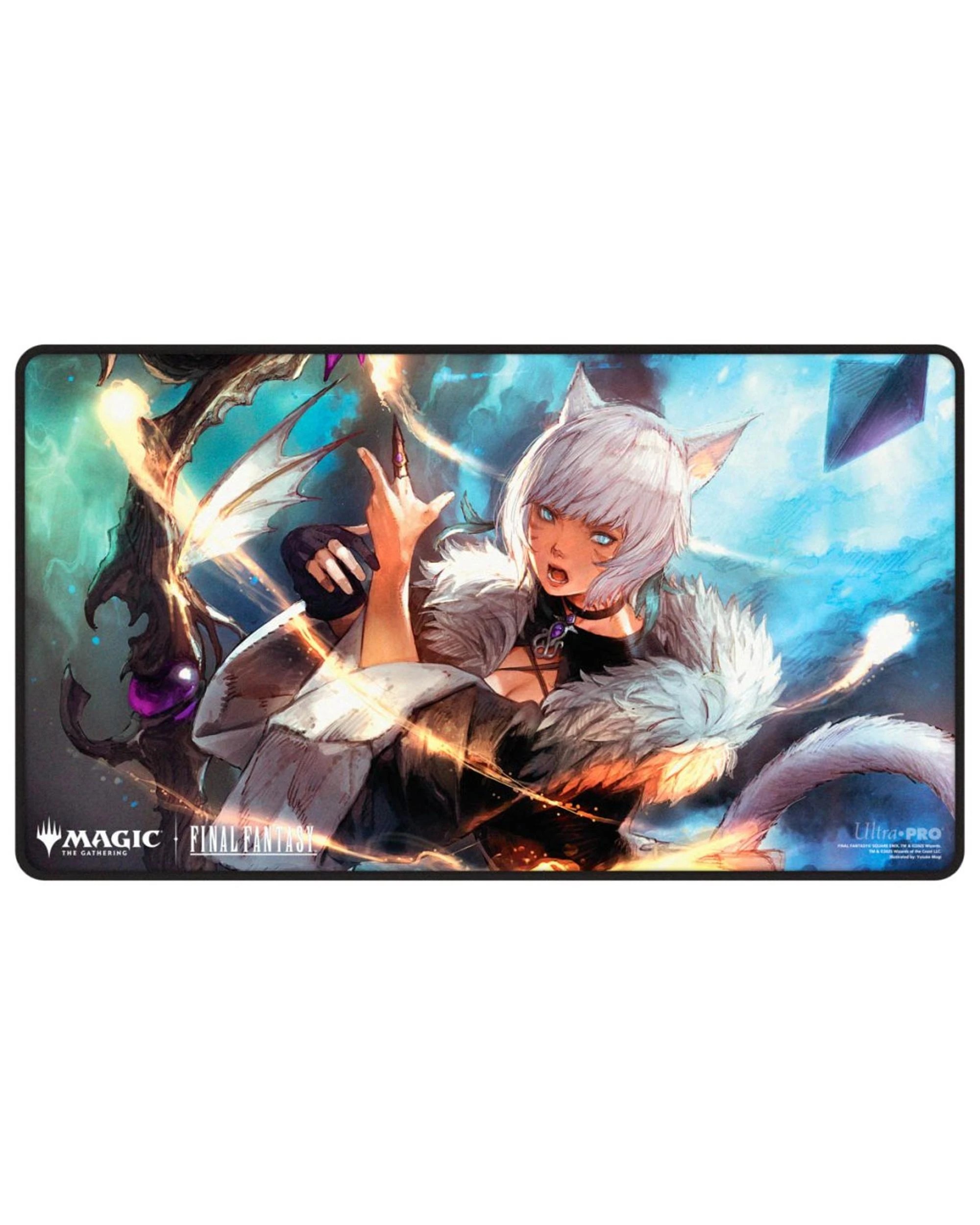 1 ULTRA PRO Magic the Gathering Final Fantasy Y'shTola Rhul Black Stitched Playmat - Multi, 1 of 1