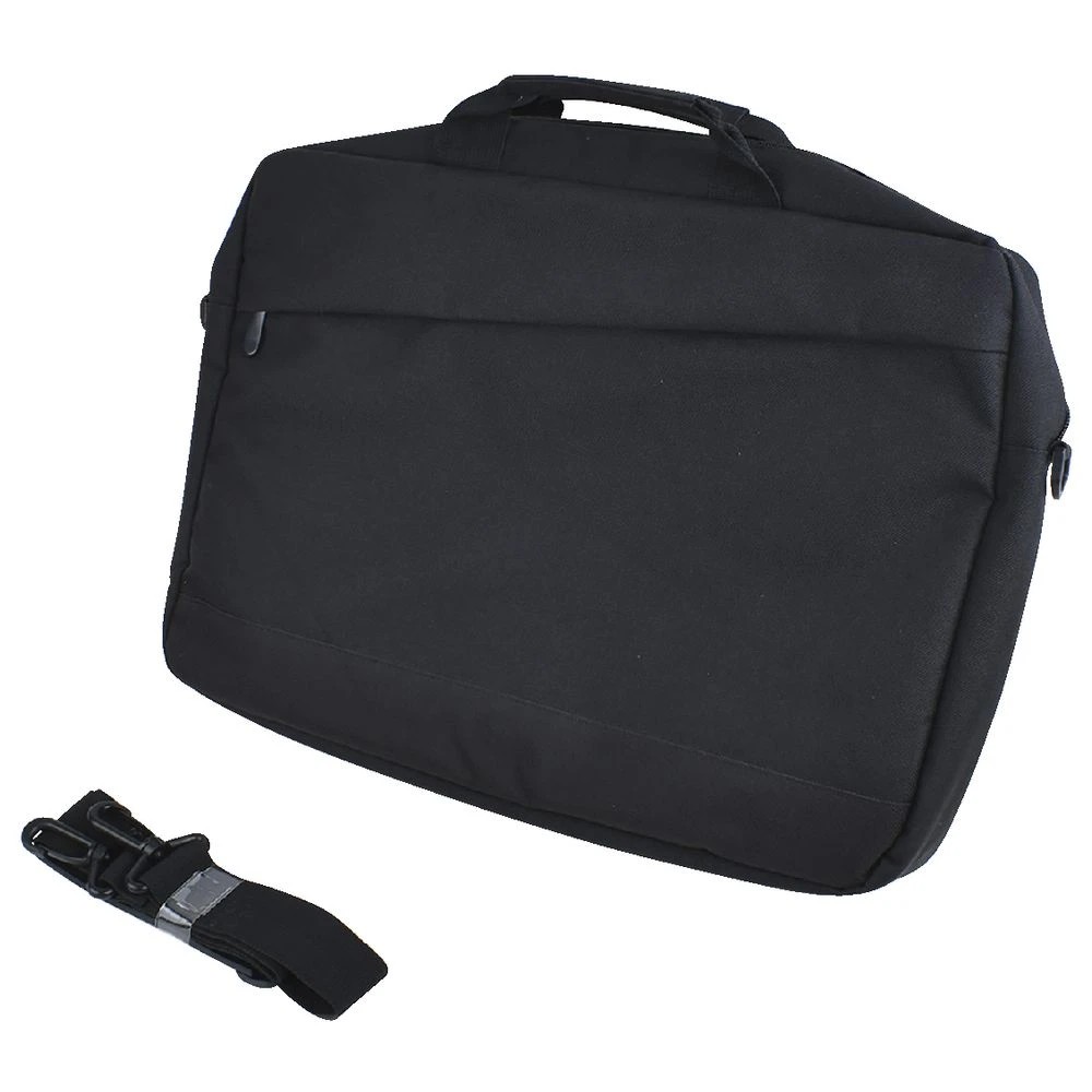 3 J.Burrows 15.6" Laptop Bag with External Slip Pocket Black, 3 of 3