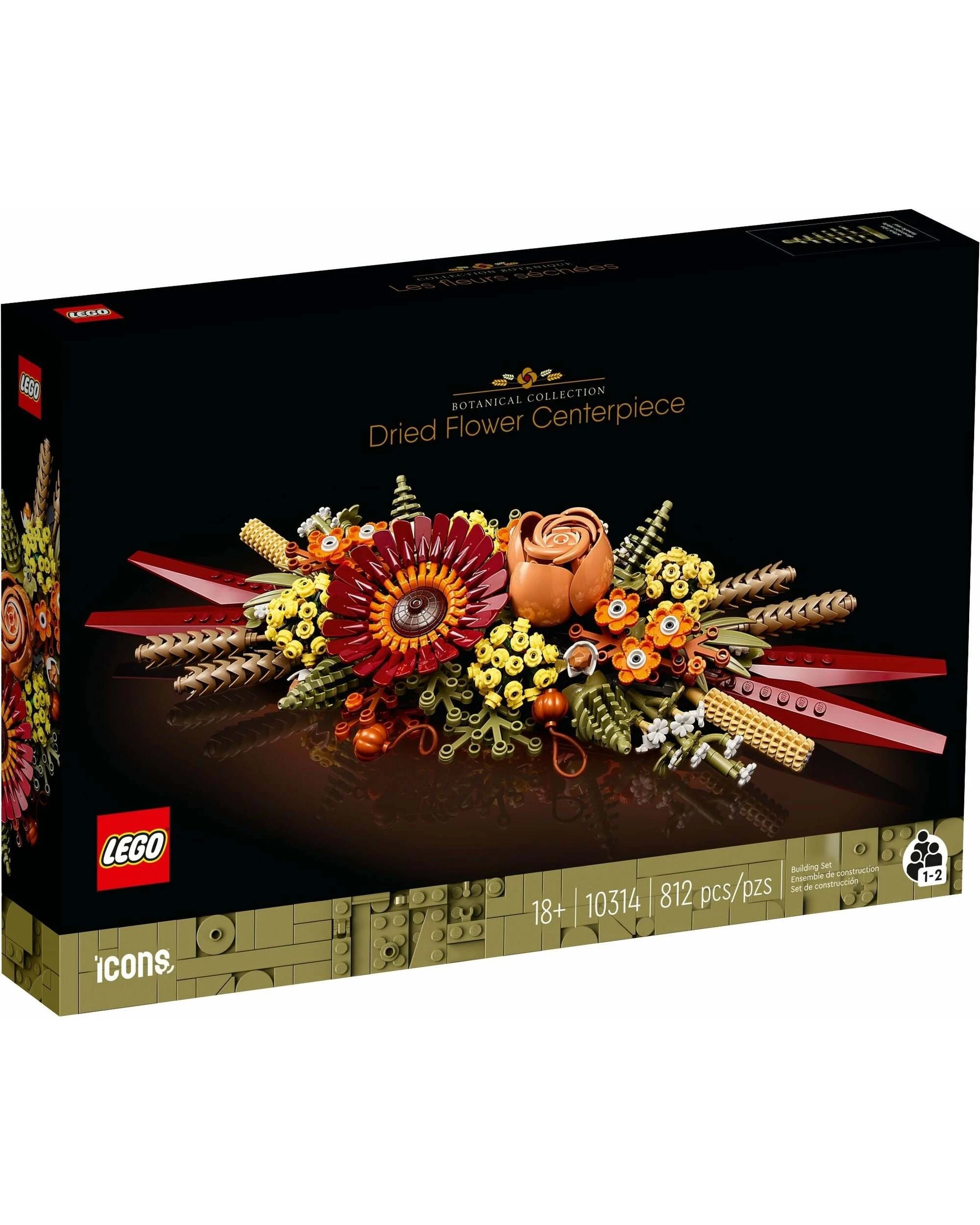 1 LEGO ICONS Series 10314 Dried Flower Centerpiece, 1 of 4