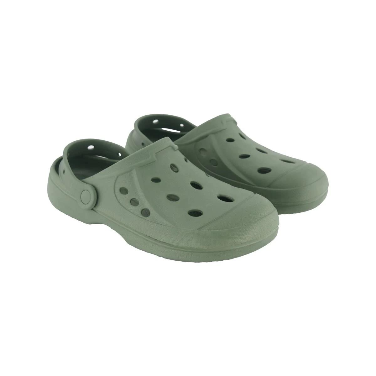2 Moulded Clogs Grn Khaki, 2 of 5