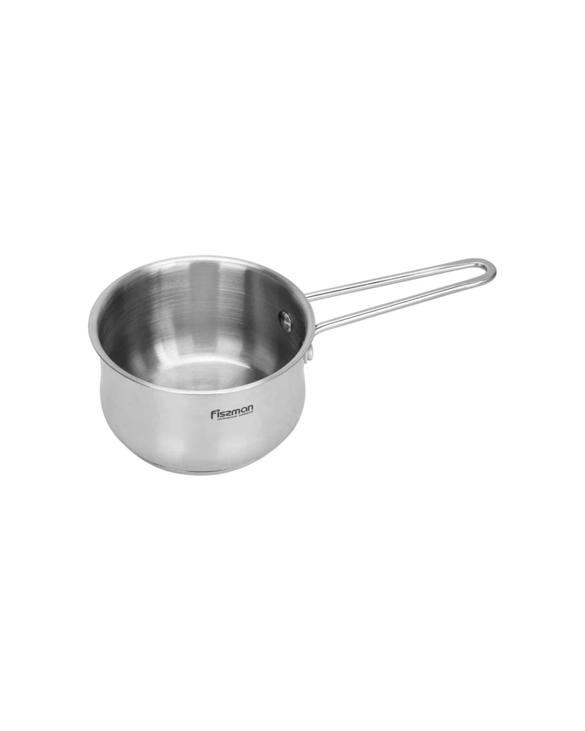 1 Fissman Gulliver Saucepan With Glass Lid Stainless Steel 0.8L Cookware - Silver, 1 of 1