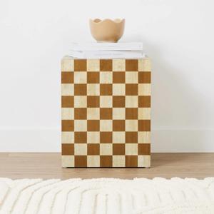 Checker Side Table