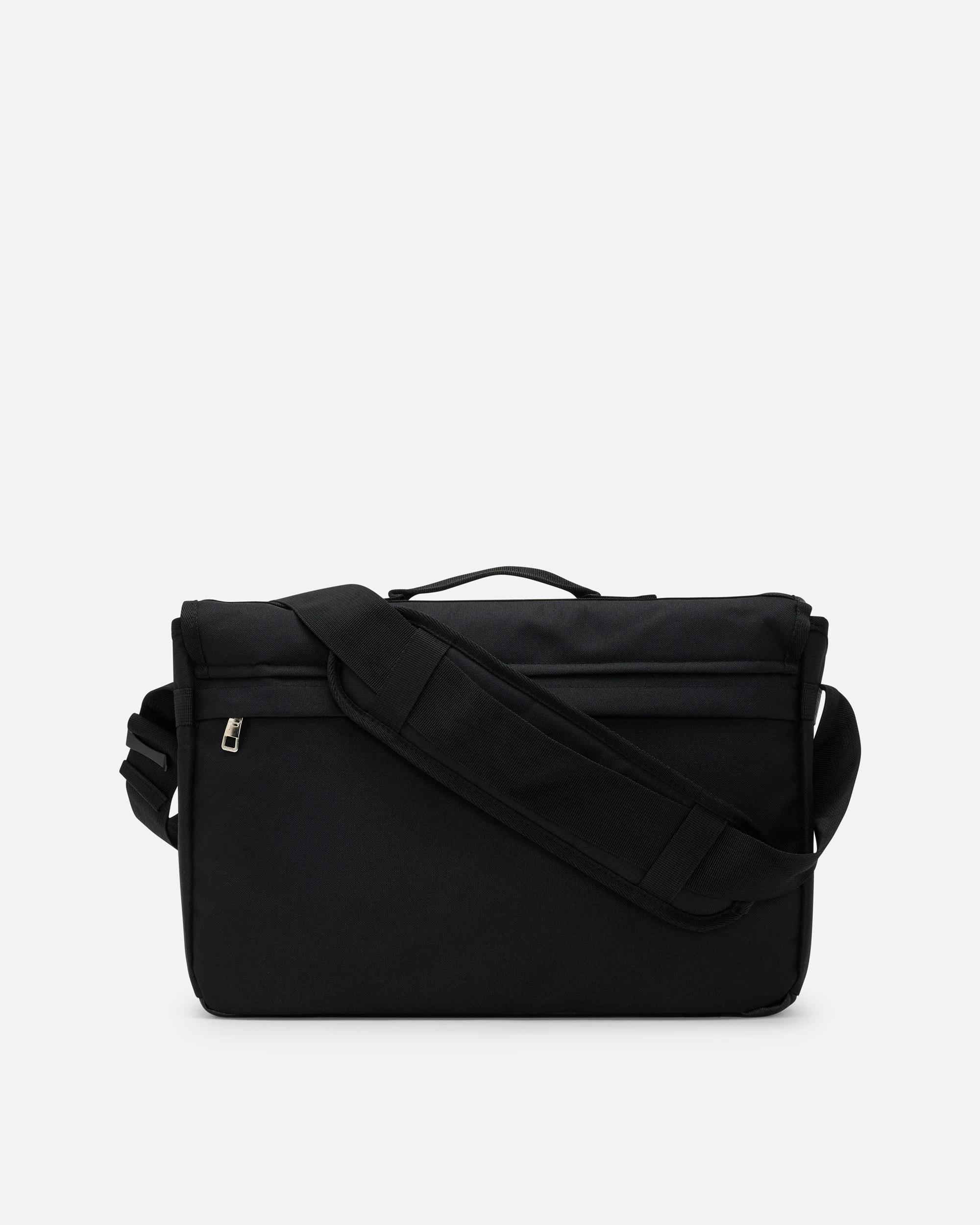 2 Mens Satchel Crossbody Bag - Fila BLACK, 2 of 3