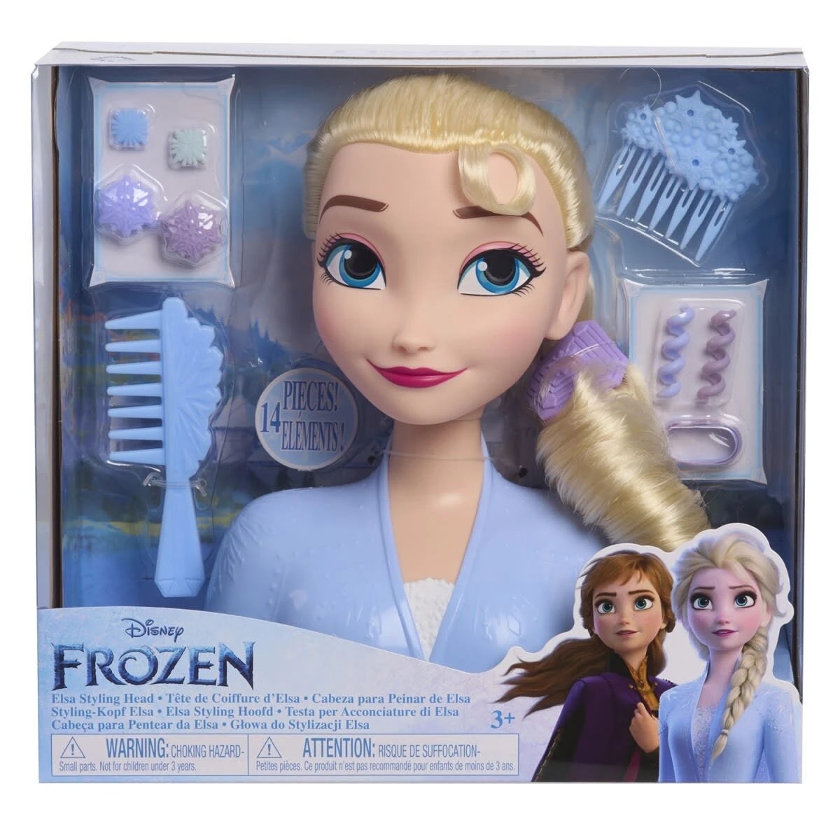 1 Disney Frozen Elsa Styling Head, 1 of 6