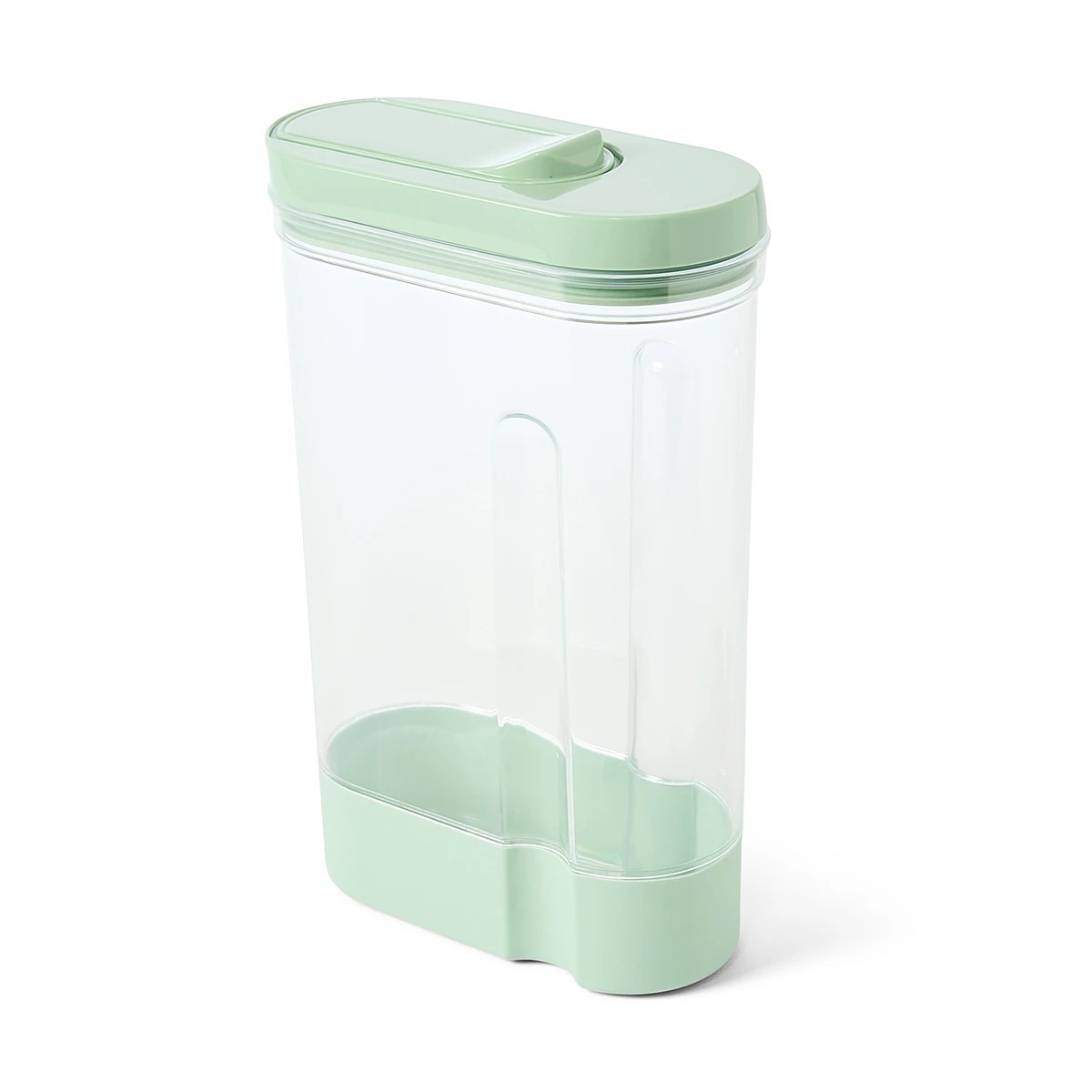 6 3.7L Flip Lock Cereal Container with Silicone Base, 6 of 8