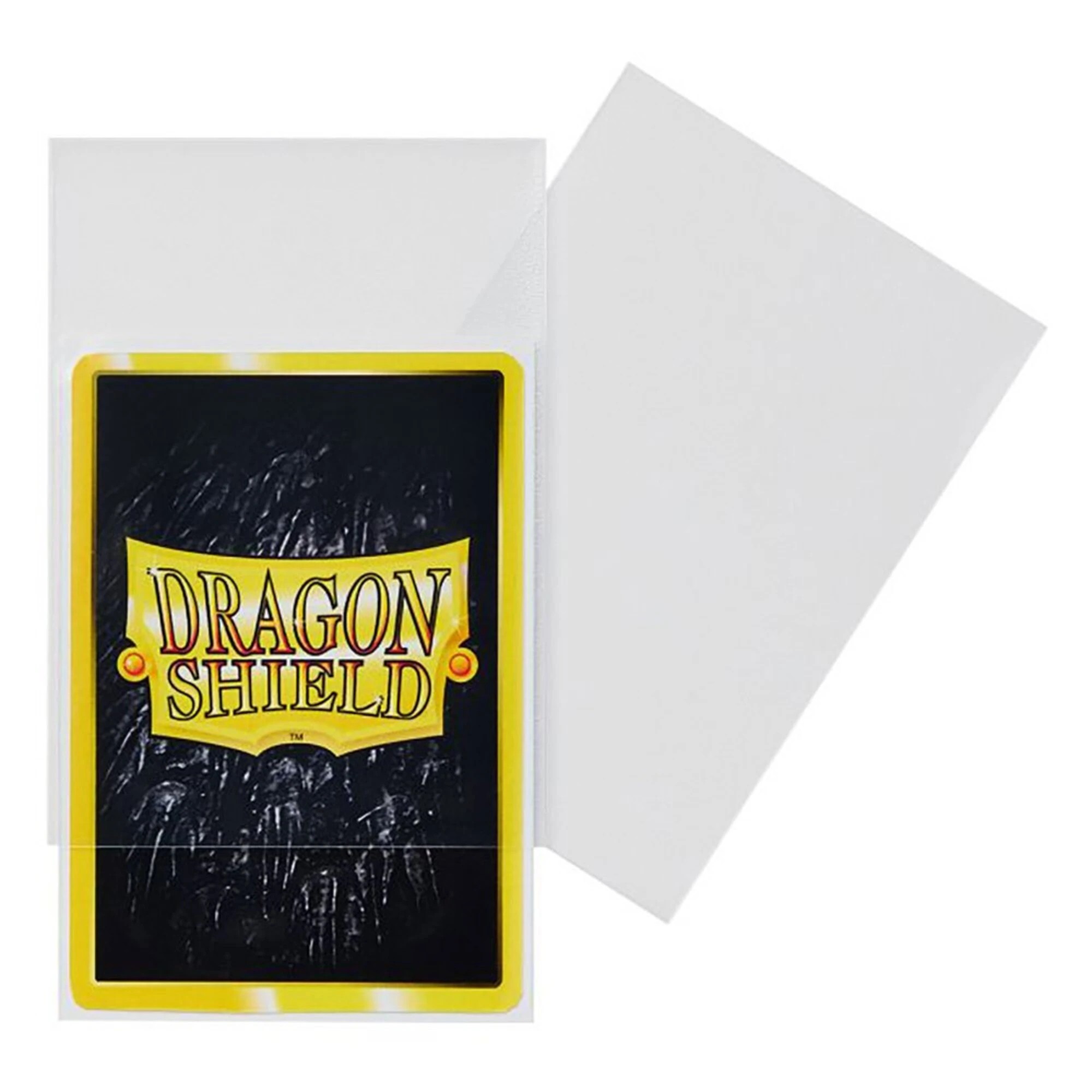 2 Dragon Shield TCG - Japanese Size Matte Outer Sleeves - Clear, 2 of 2