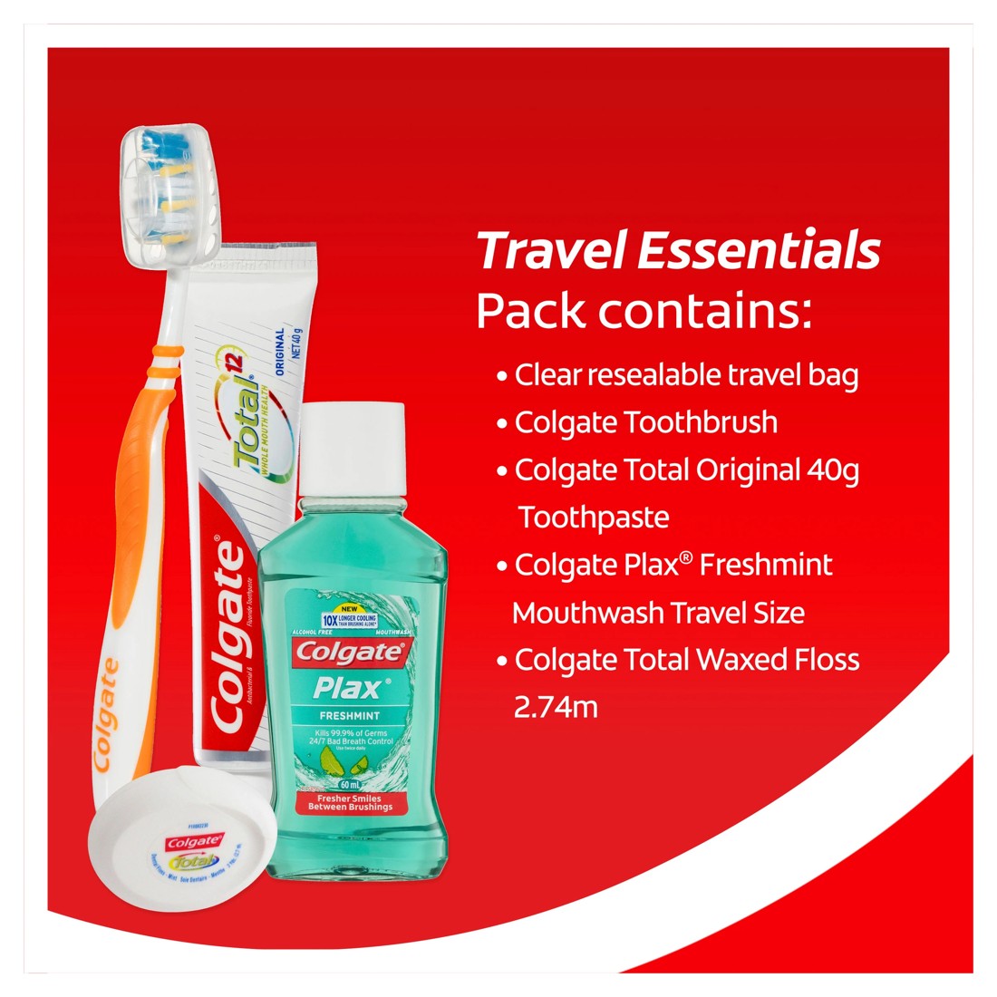 9 Colgate Travel Essentials Pack, 9 of 10