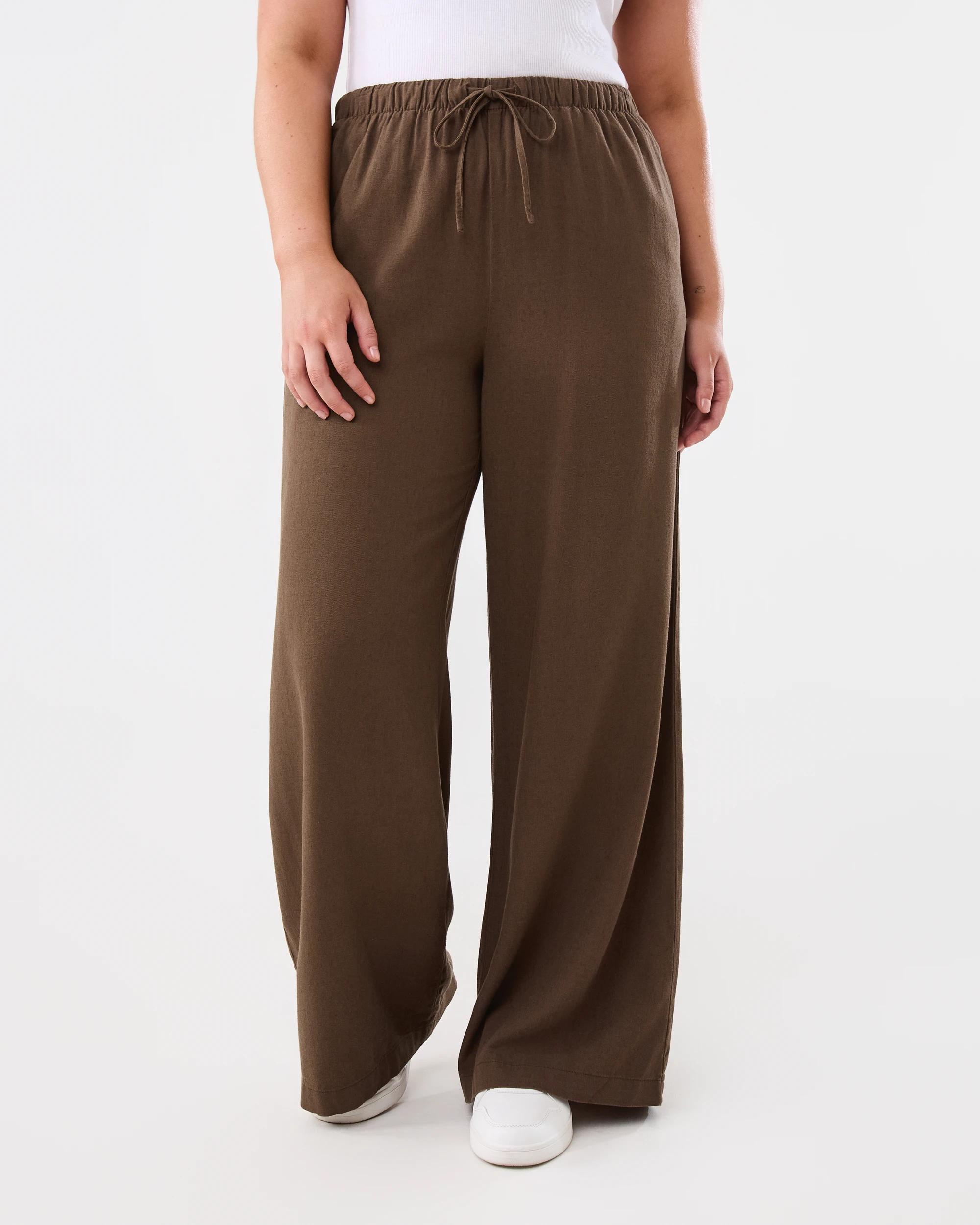 1 Wide Full Length Pants Mochbrown, 1 of 5
