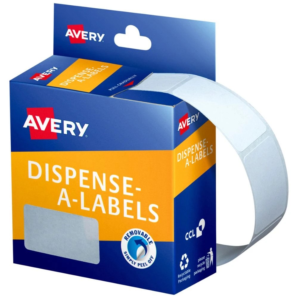 1 Avery Rectangle Labels 38x24mm White 380 Pack, 1 of 1