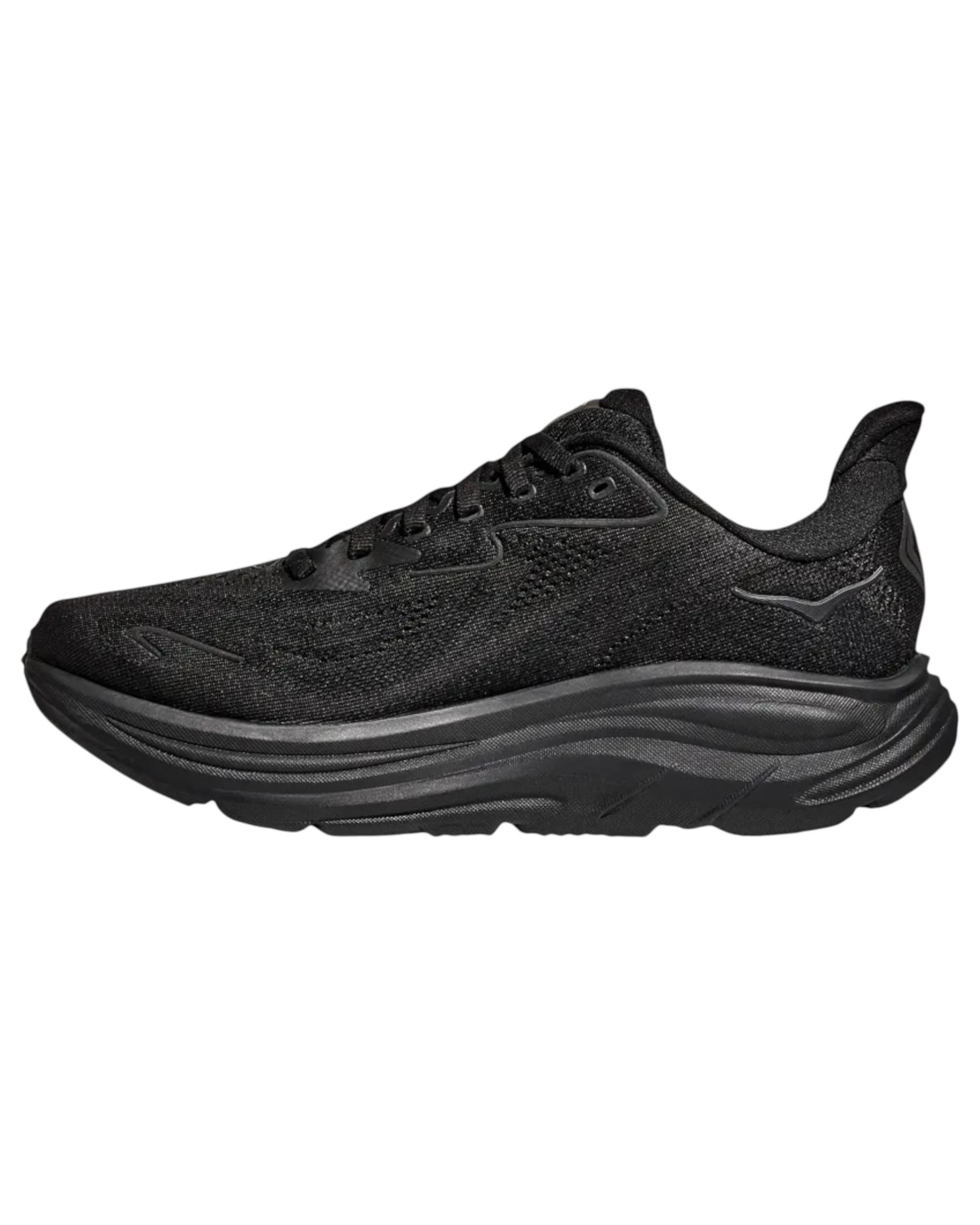 8 Hoka Mens Clifton 10 Athletic Running Shoes BLACK, 8 of 8