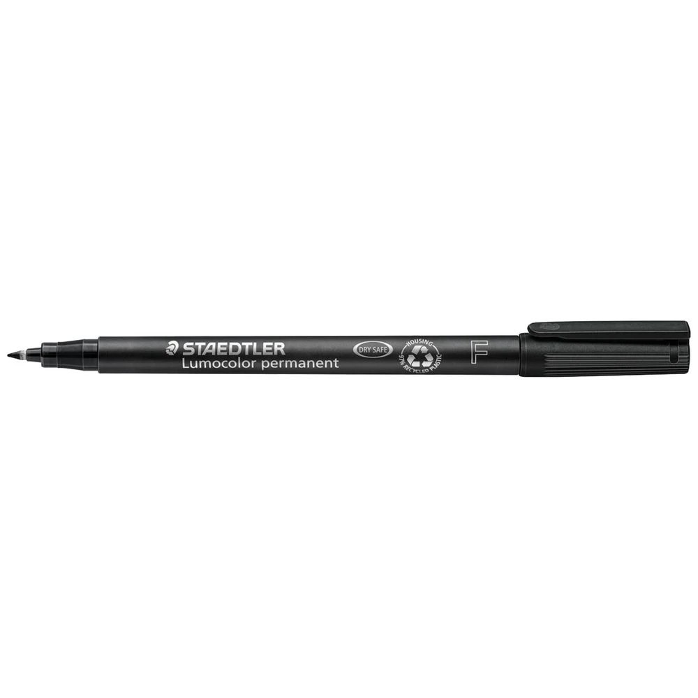 4 Staedtler Lumocolour Permanent Marker Pen Bright 4 Pack, 4 of 9
