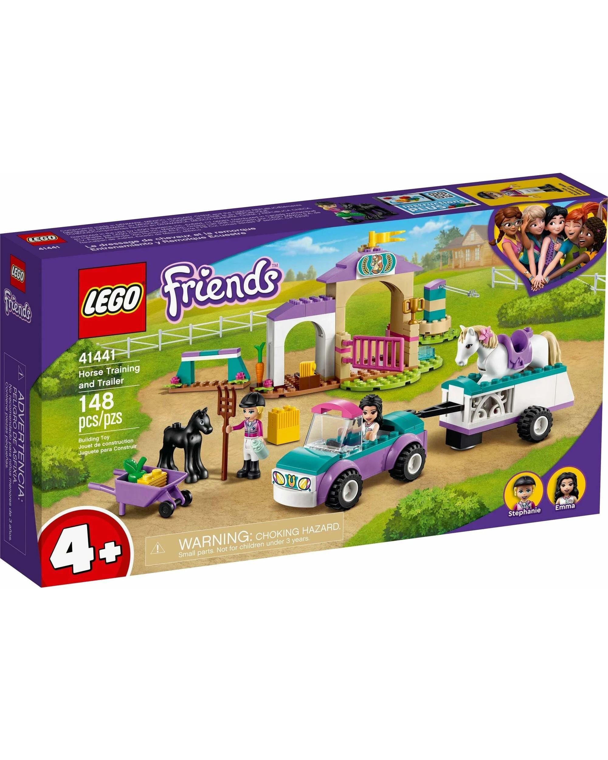 1 LEGO Friends Series 41441 Horse Training and Trailer, 1 of 5