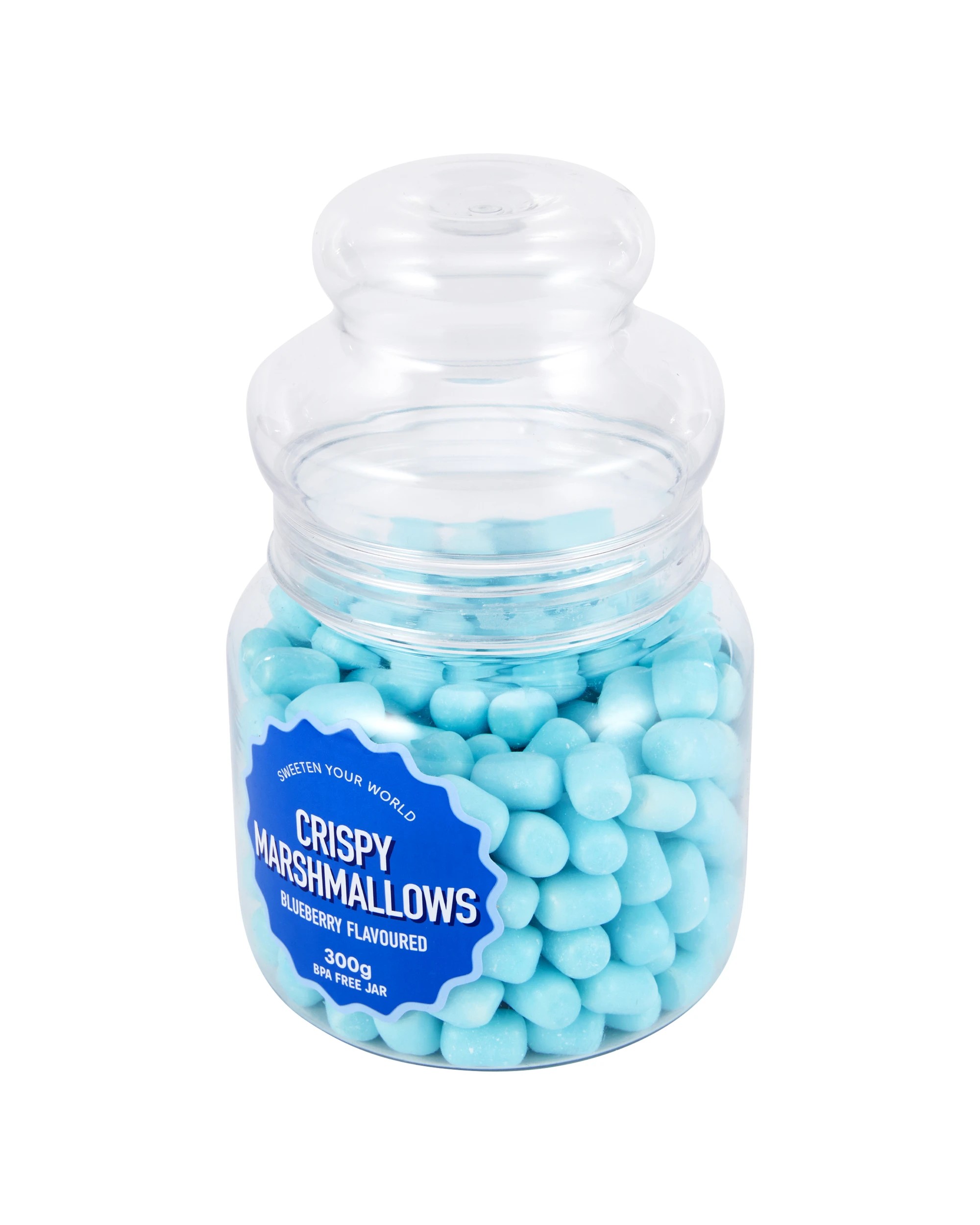 2 Blueberry Flavoured Crispy Marshmallows 300g, 2 of 5