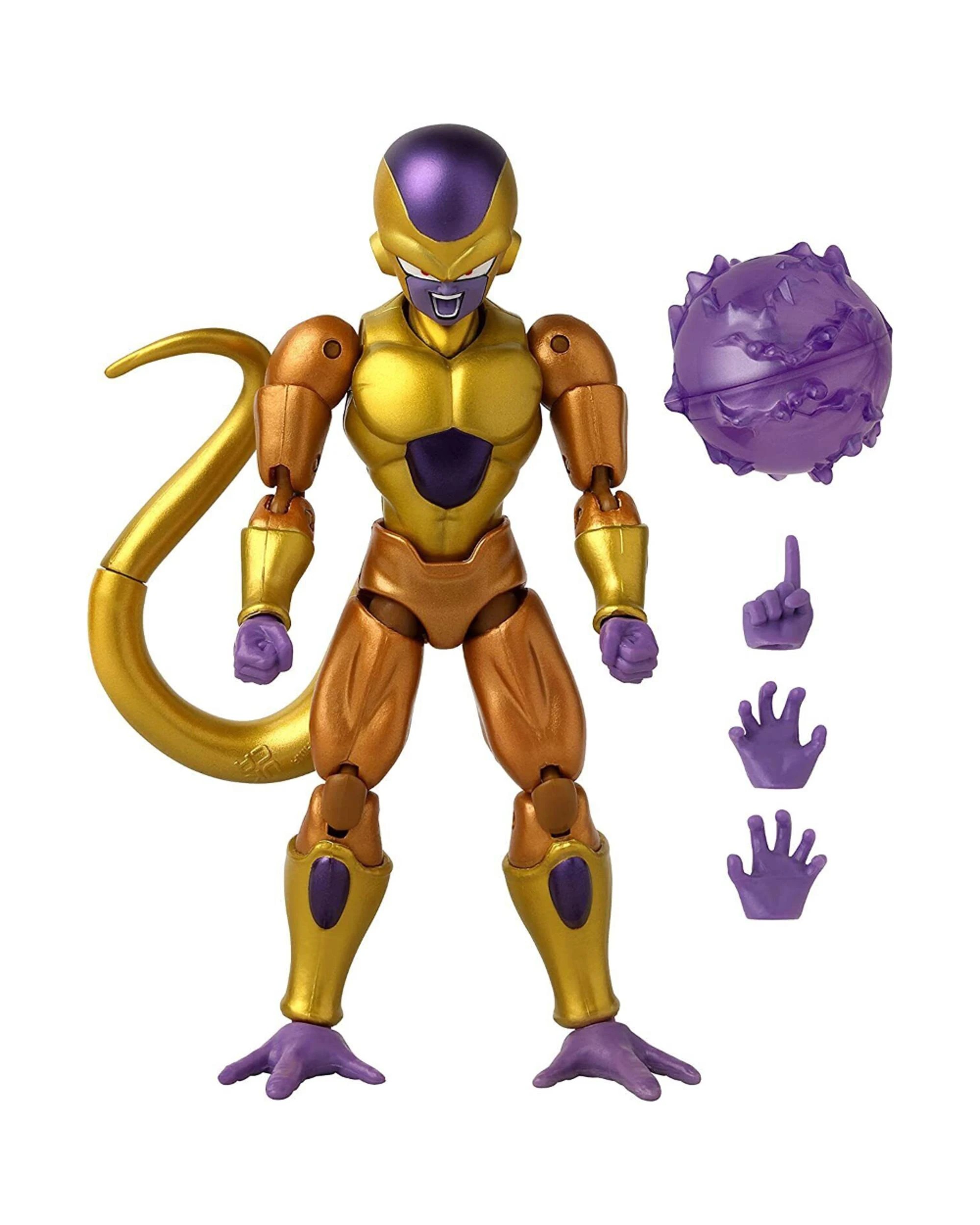 3 Dragon Ball Super Dragon Battle Pack Golden Frieza and Super Saiyan Blue Goku 6.5 inch Action Figures, 3 of 4