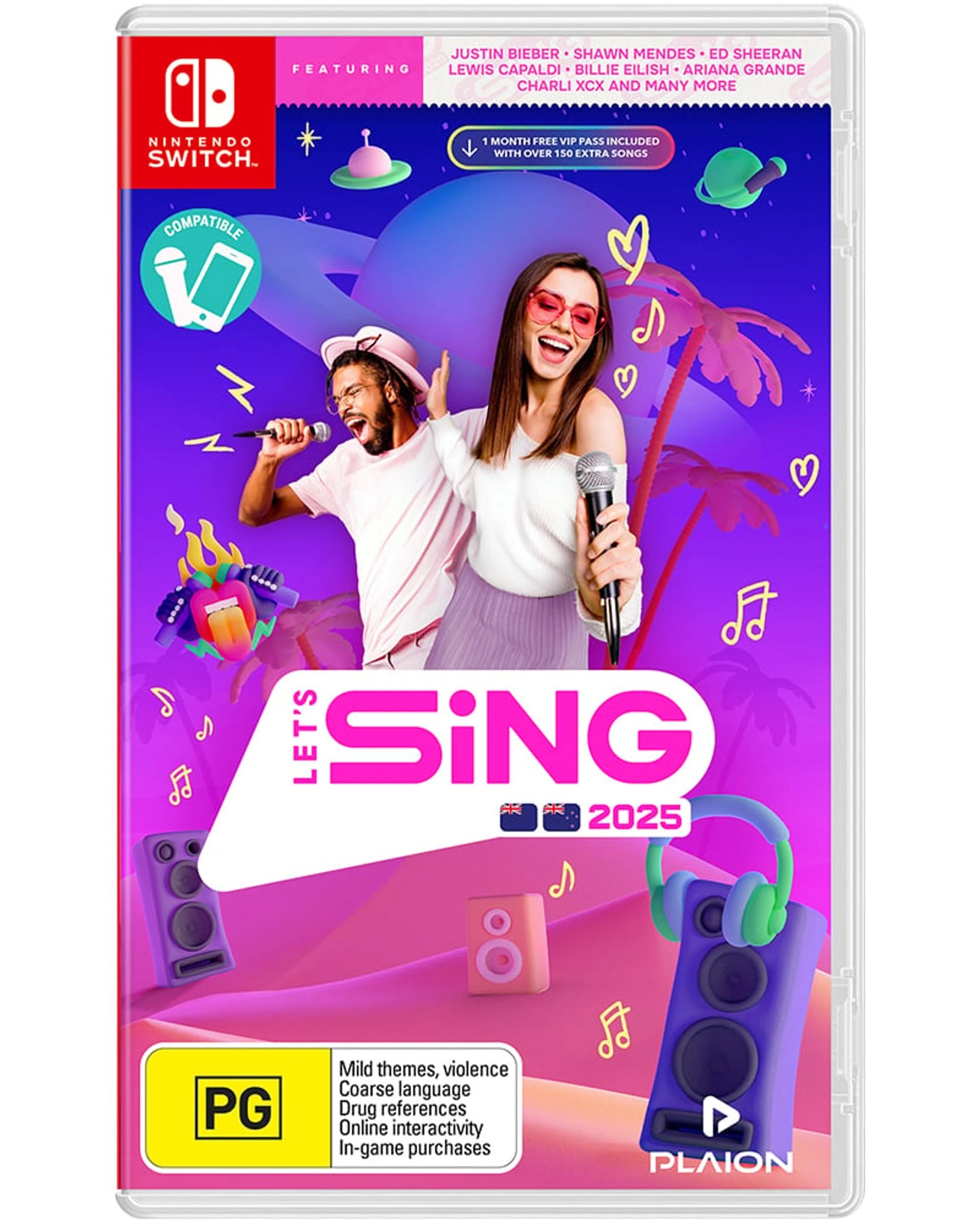 1 Let's Sing 2025 - Switch, 1 of 4
