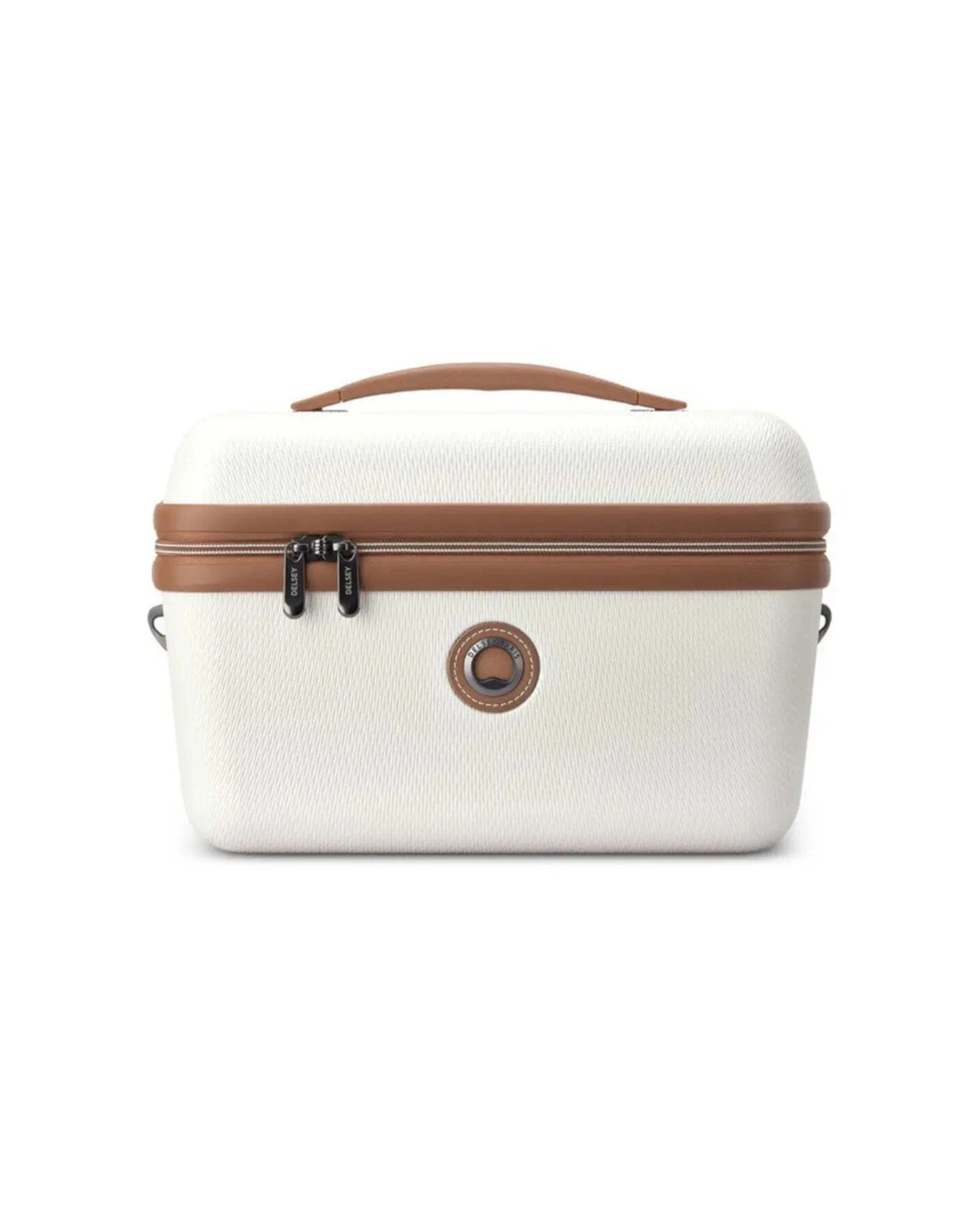 1 Delsey Chatelet Air 2.0 Beauty Case French Designed Classic Styling 1L Angora - Natural, 1 of 5