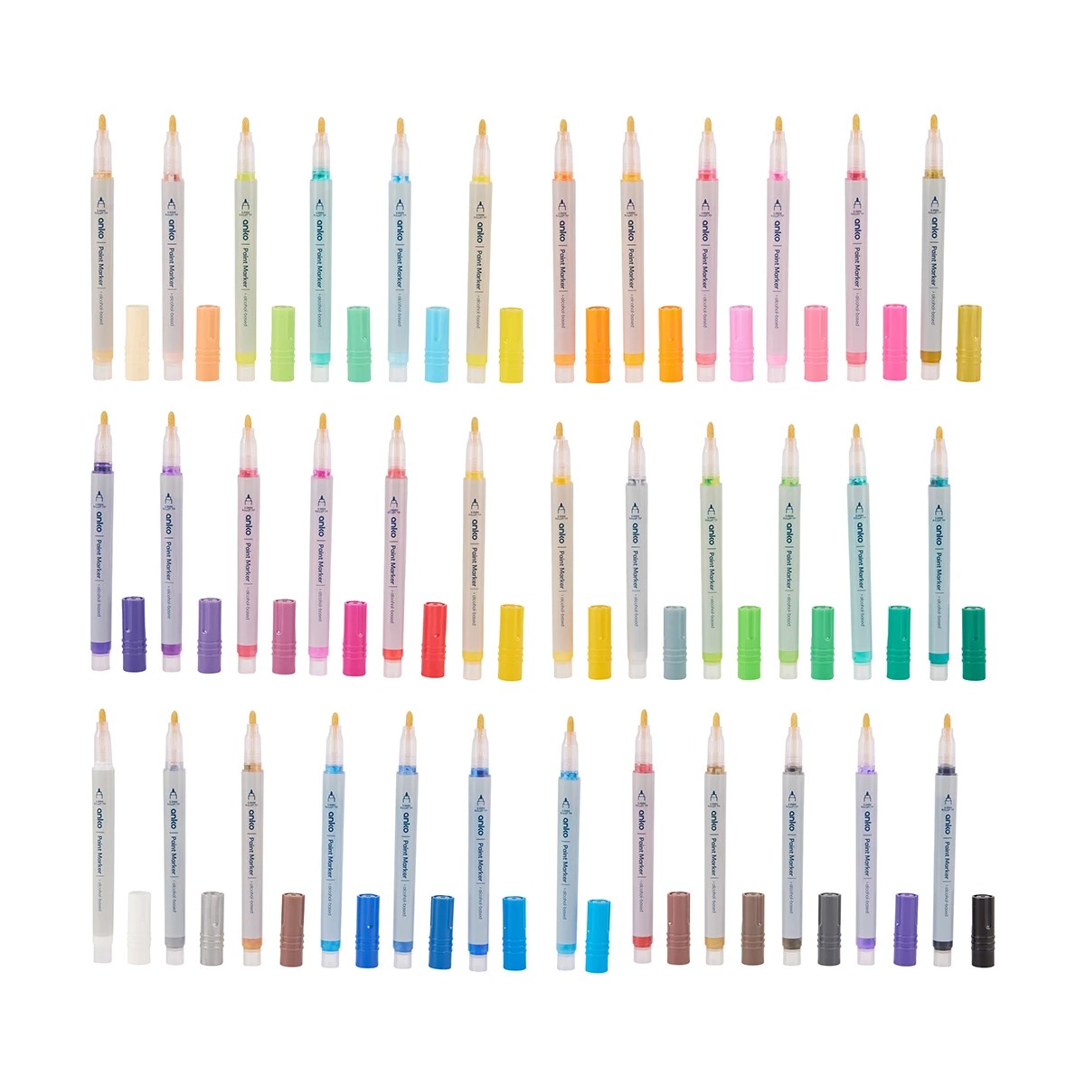 3 36 Pack Acrylic Paint Markers, 3 of 5