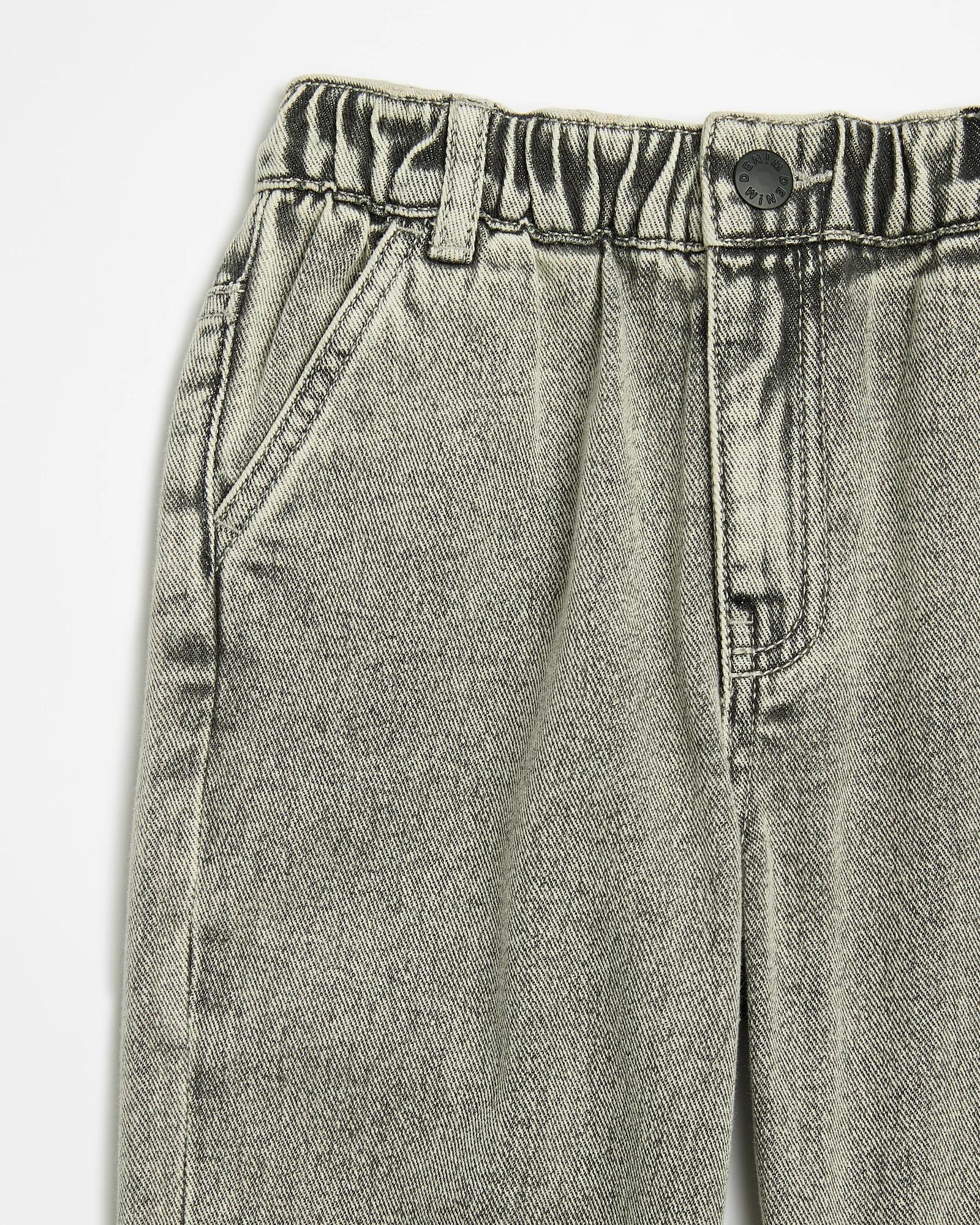 5 Target Relaxed Balloon Fit Denim Jeans GREY, 5 of 5