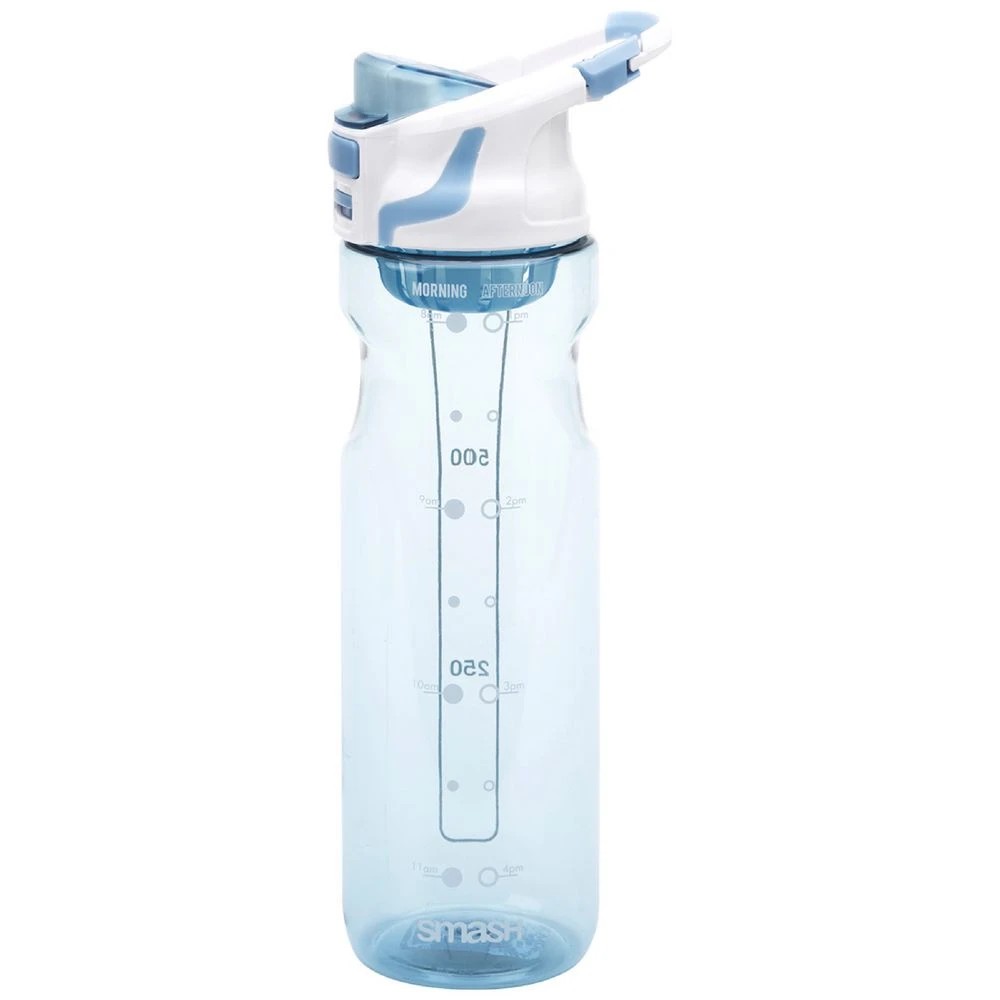 1 Smash Hydro Chugger Drink Bottle 750mL Grey and Blue, 1 of 2