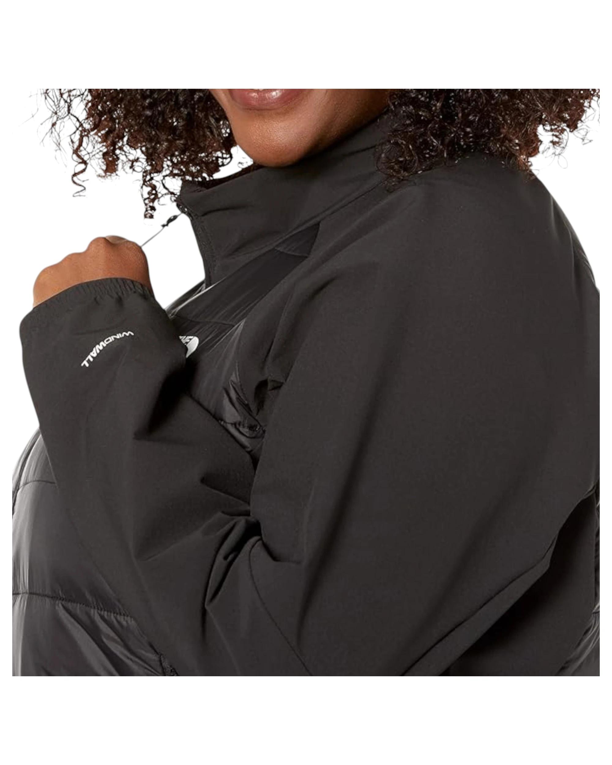 2 The North Face Womens Plus Size Shelter Cove Black Hybrid Jacket BLACK, 2 of 4
