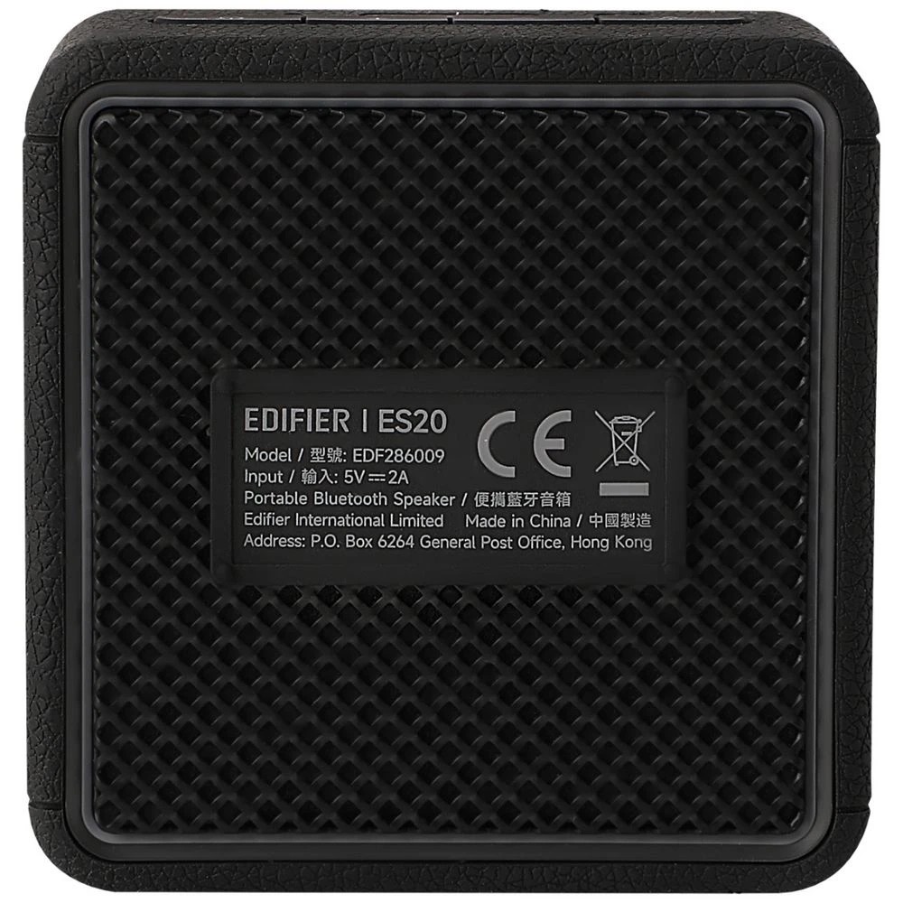 4 EDIFIER ES20 Portable Bluetooth Speaker Black, 4 of 8