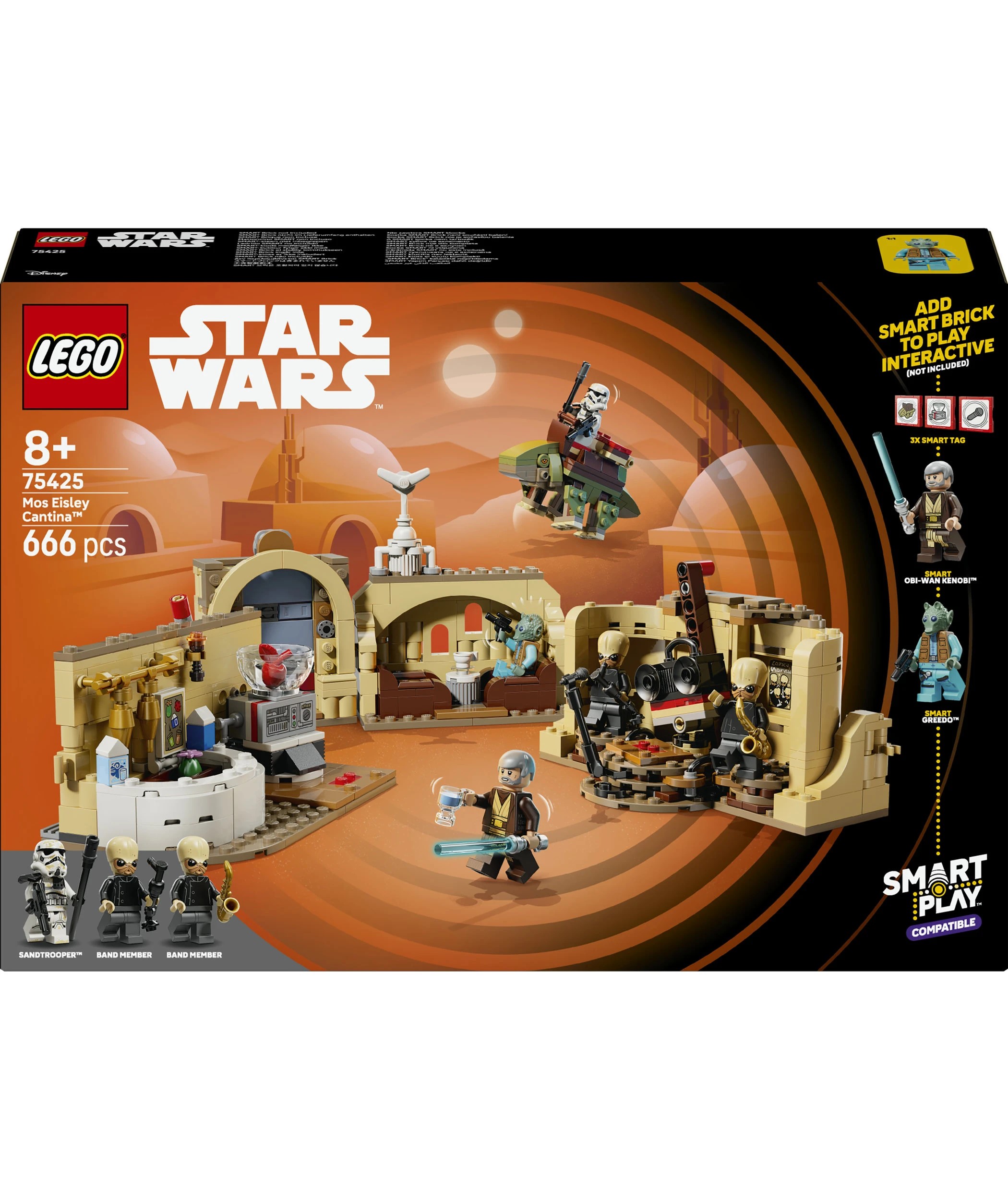 1 LEGO Star Wars SMART Play: Mos Eisley Cantina 75425, 1 of 11