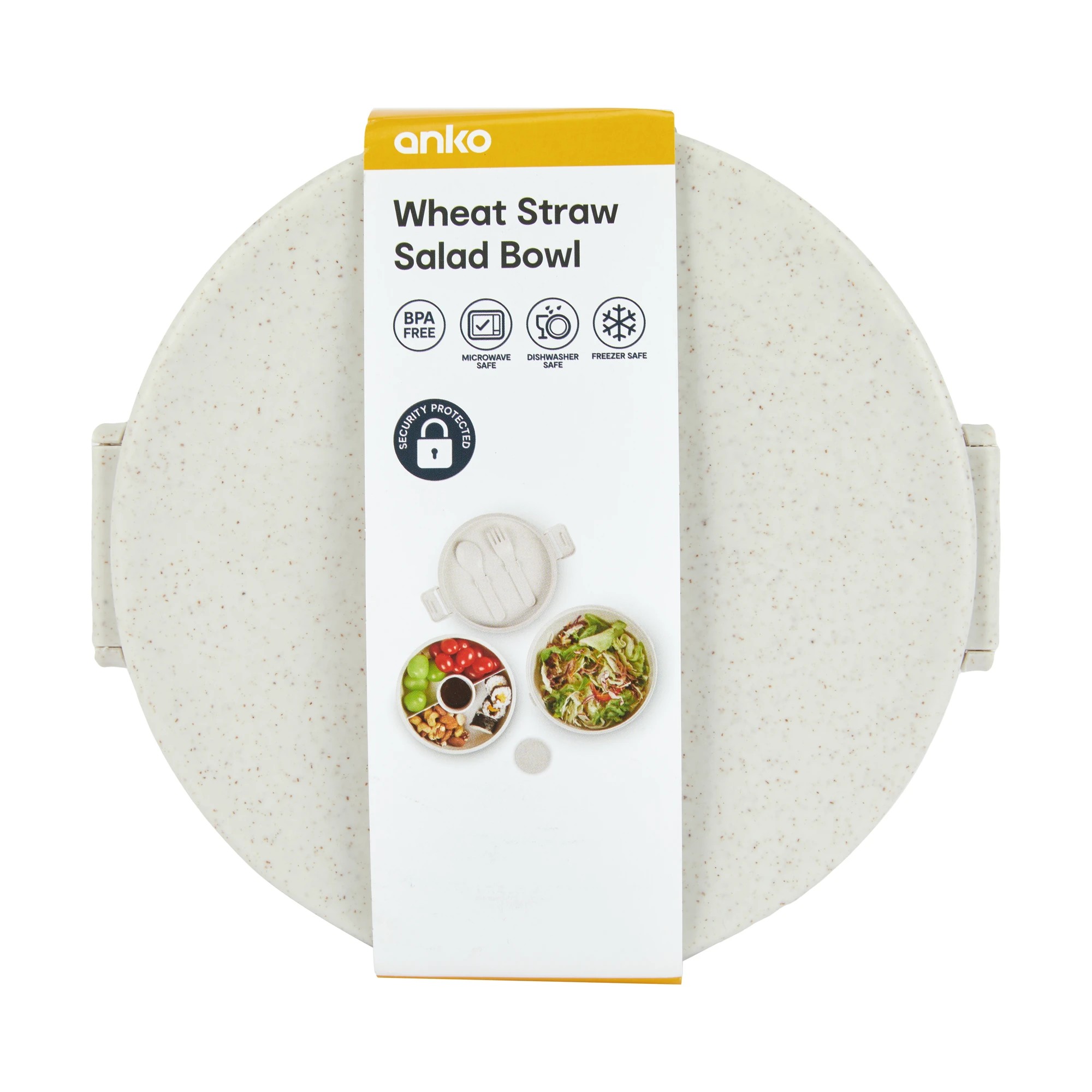 5 Oatmeal Wheat Straw Salad Bowl, 5 of 5