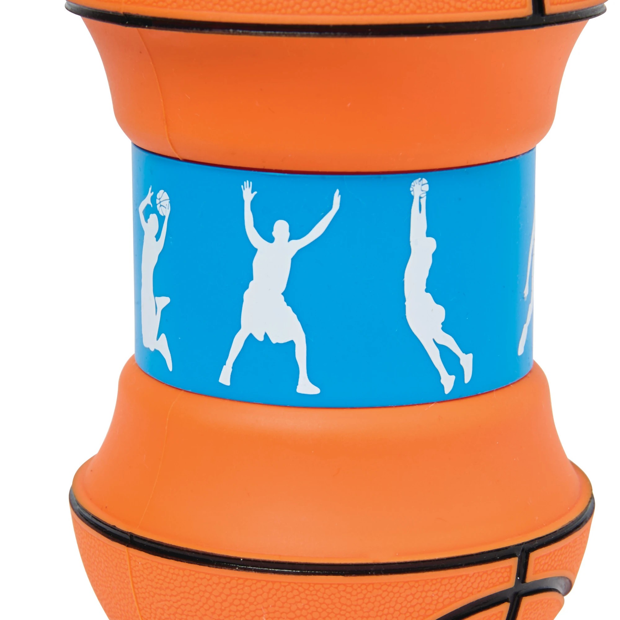 5 520ml Basketball Pop-Up Collapsible Drink Bottle, 5 of 6