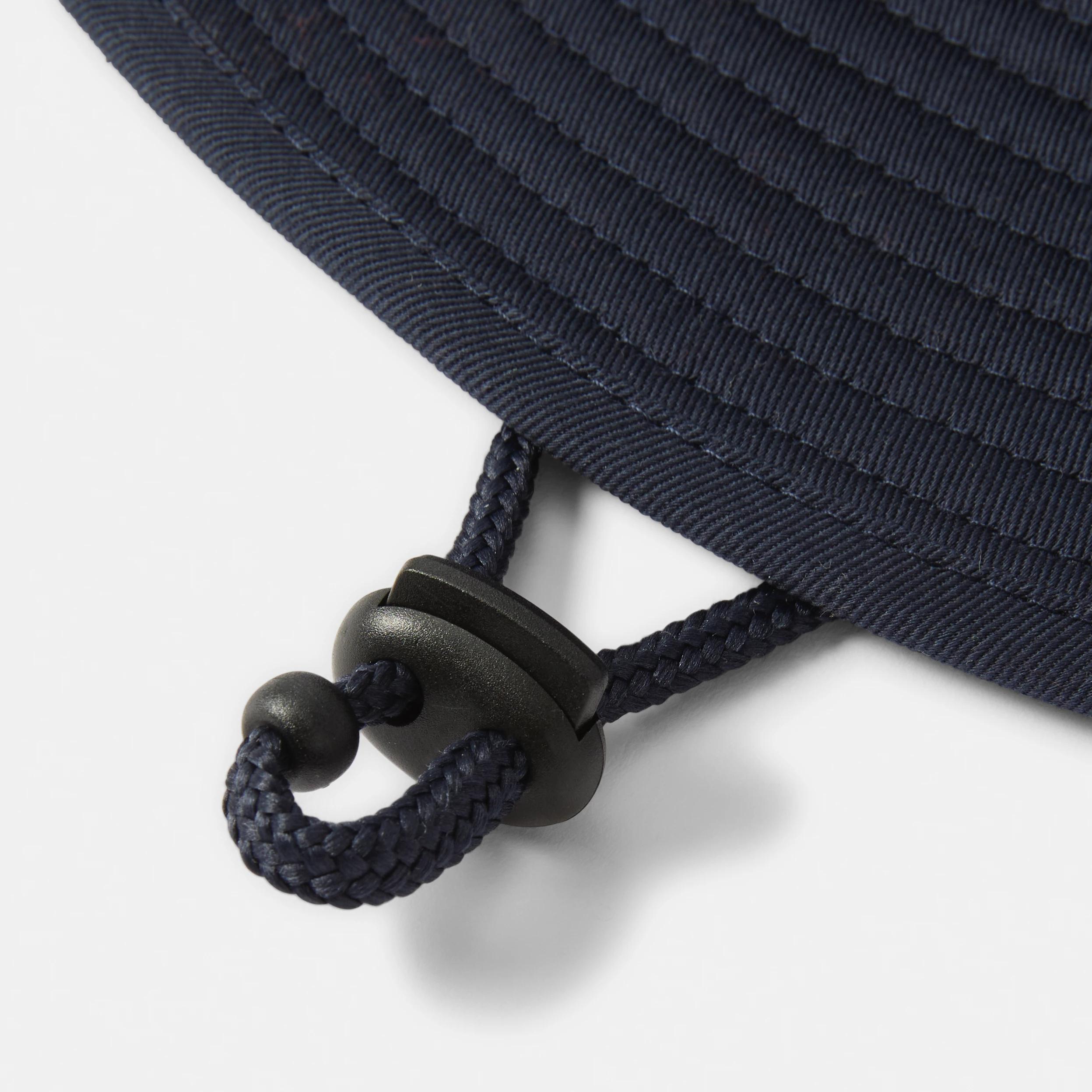 4 School Wide Brim Hat Navy, 4 of 4