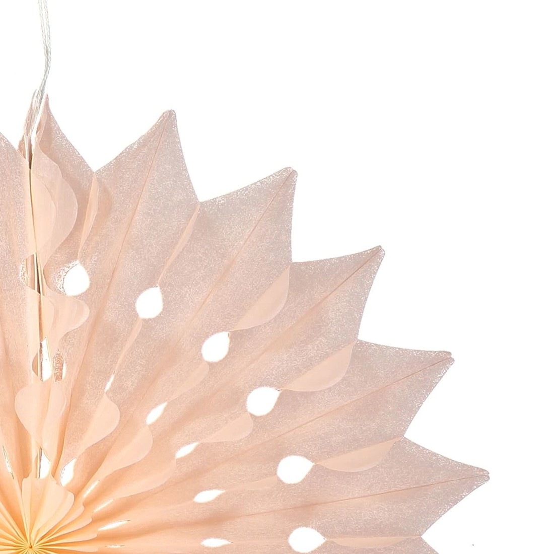 8 3 Pack Pink Paper Fan Decorations, 8 of 9