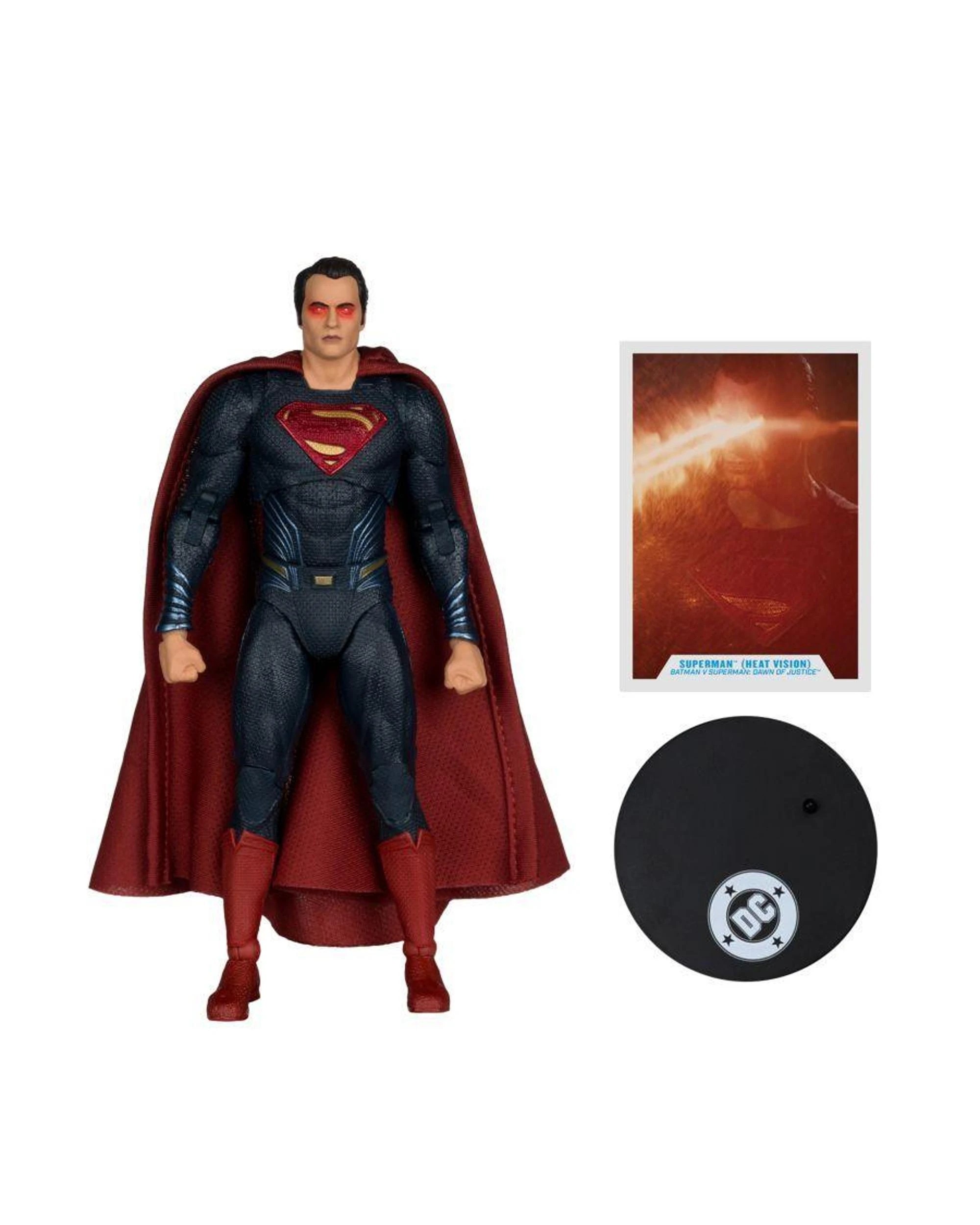 6 McFarlane DC Multiverse Batman V Superman Damn of Justice Superman - Heat Vision -  7 inch Figure, 6 of 9