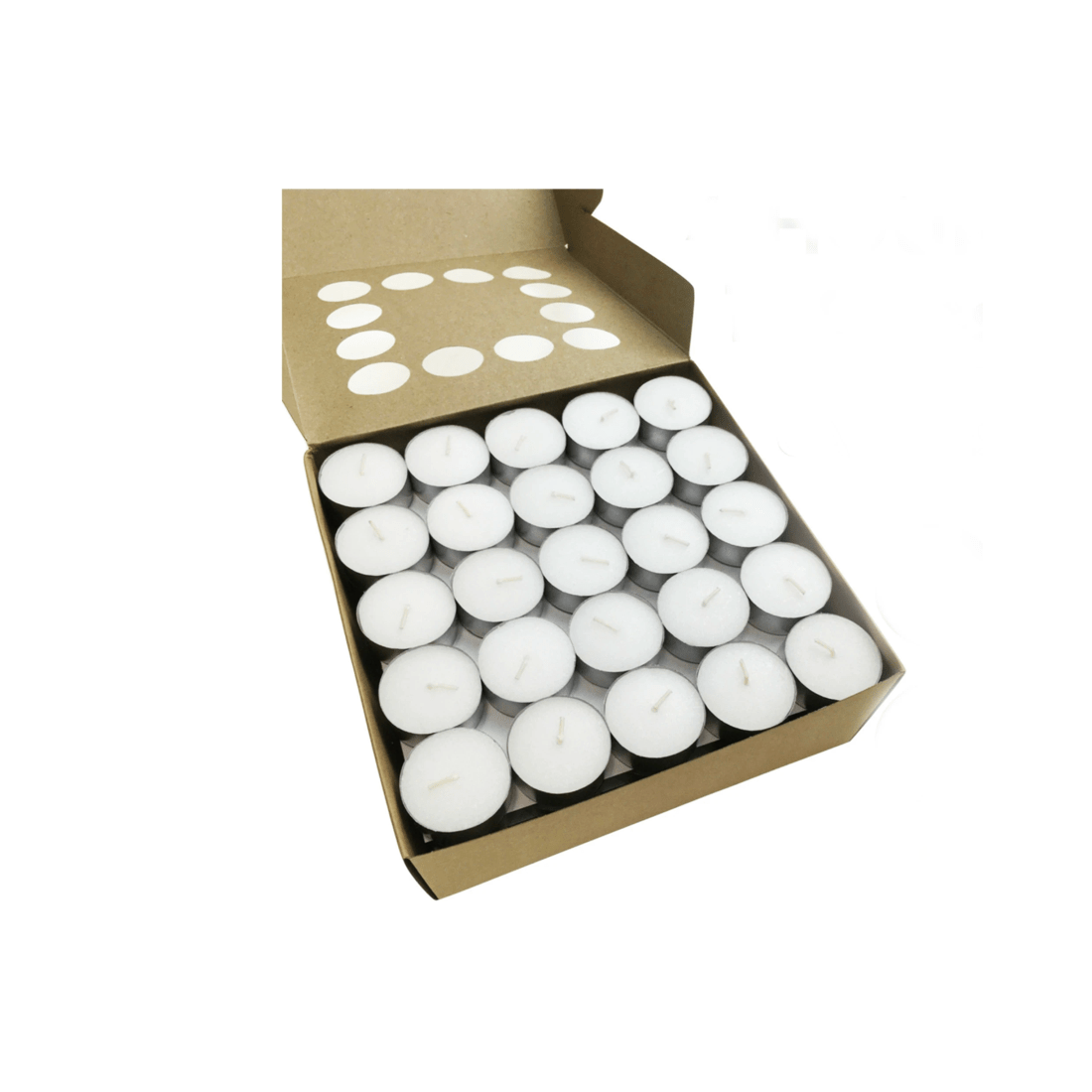 1 BR Home Tealight Candles Pack with 4-Hour Burn Time, 1 of 4