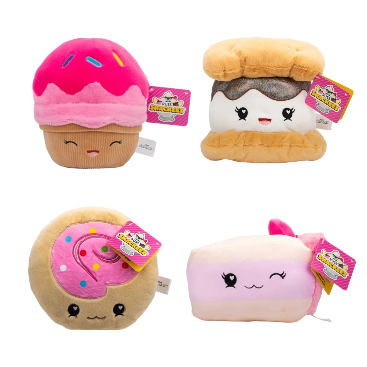 4 23cm Russ Snackeez Breakfast Foodies Toy - Assorted, 4 of 5