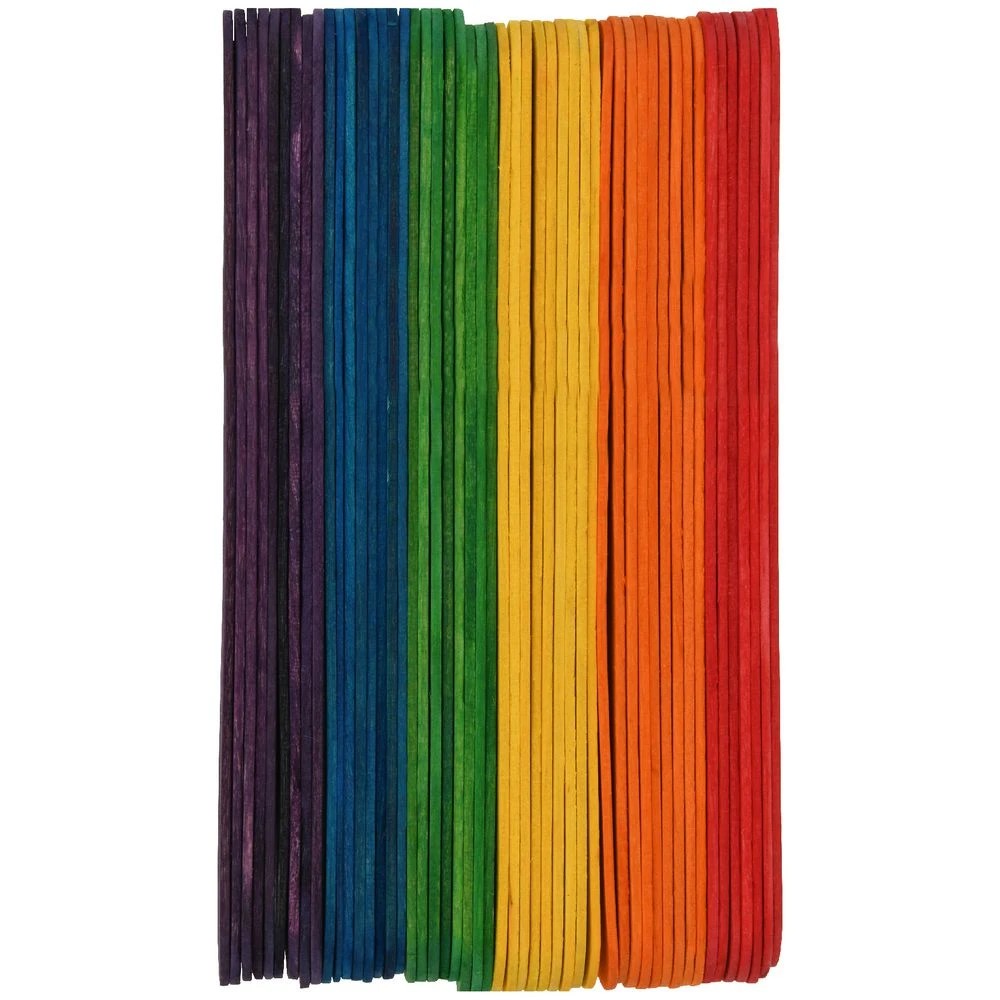 3 Kadink Jumbo Craft Sticks Colour 50 Pack, 3 of 4