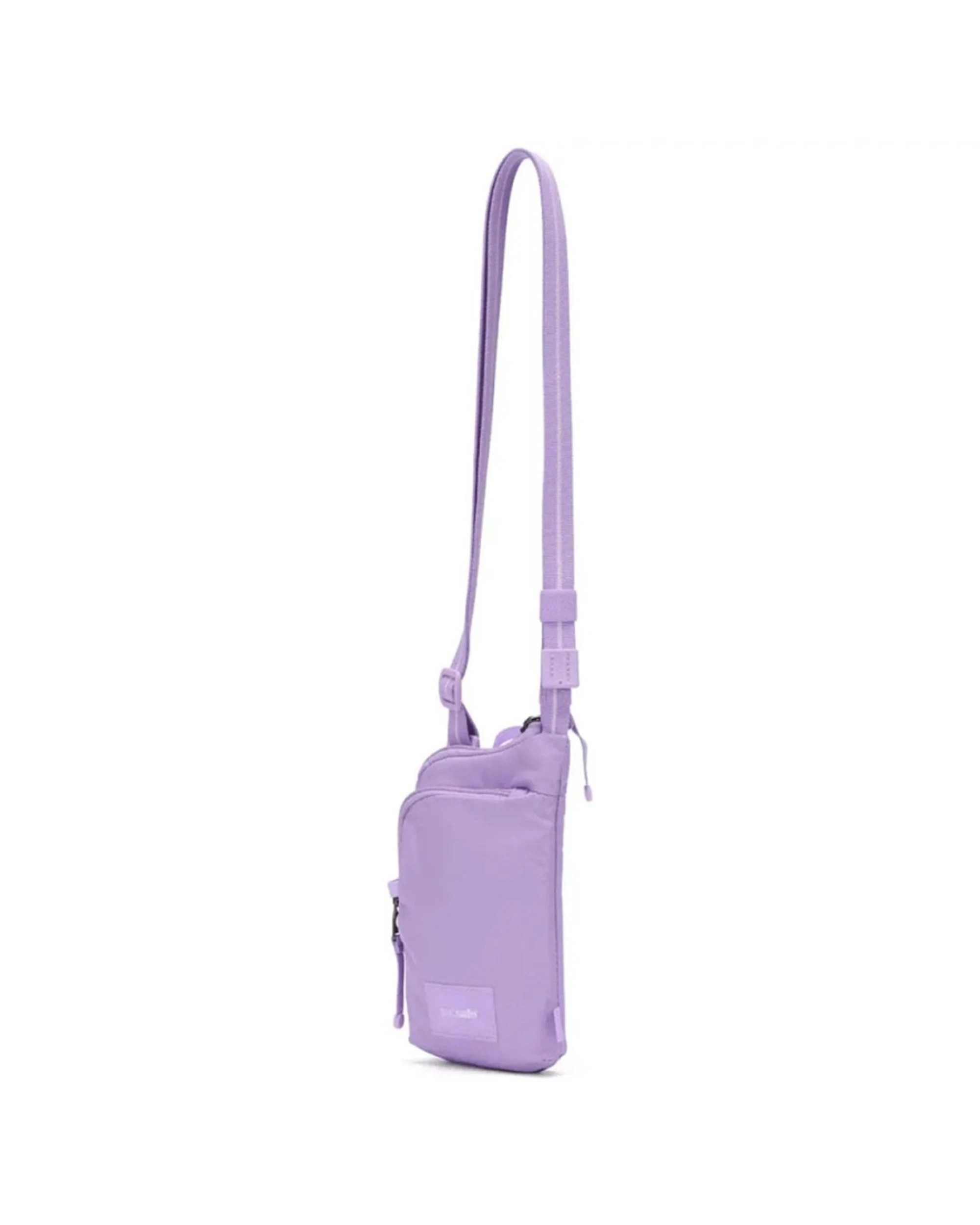 5 Pacsafe Go Anti-Theft RFID Blocking Tech Secure Crossbody Bag Zip Clip Lavendar - Purple, 5 of 7