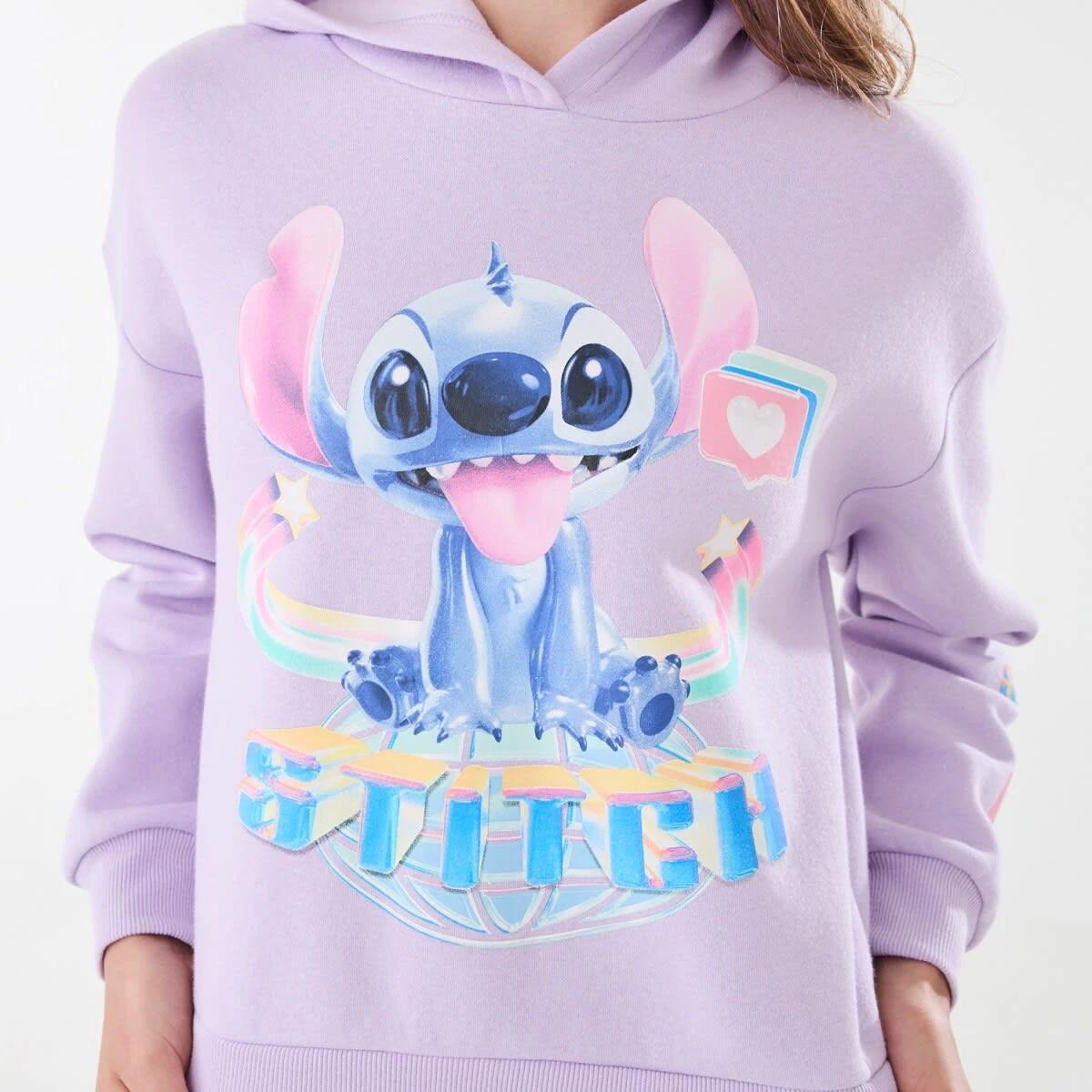 5 Disney Lilo & Stitch License Cropped Hoodie Stitch, 5 of 9