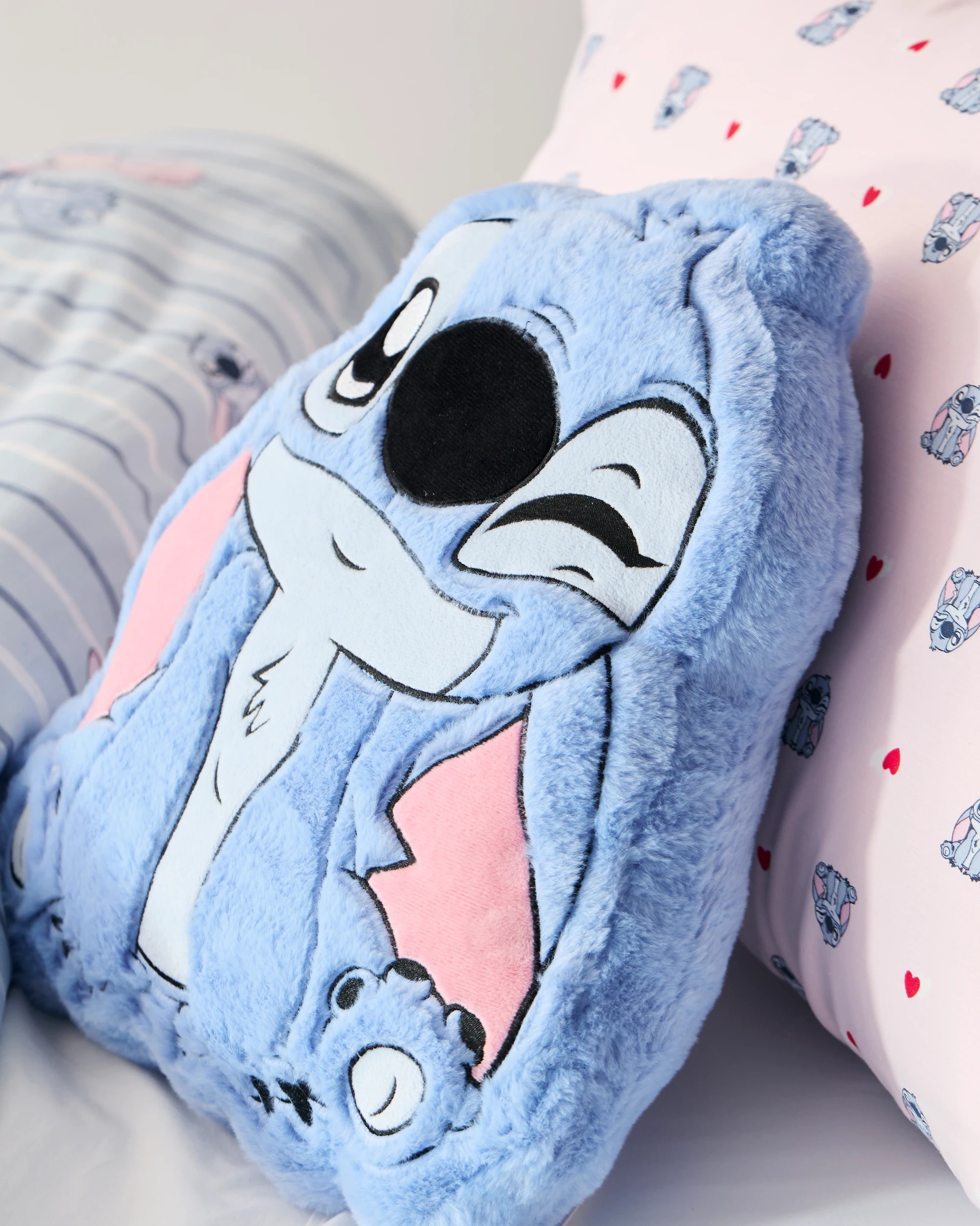 5 Target Disney Stitch Australian Cotton Reversible Quilt Cover Set - Single Bed - Blue, 5 of 6