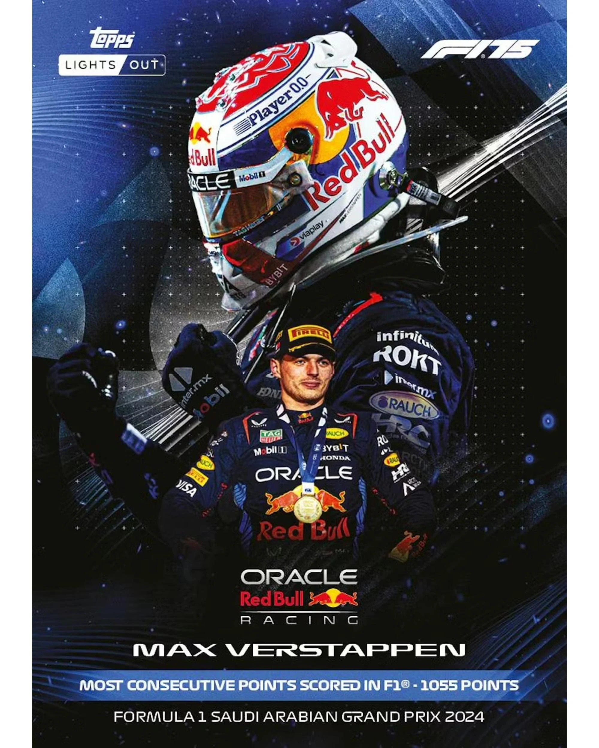 7 Topps 2025 Lights Out Formula 1 F1 Box, 7 of 7