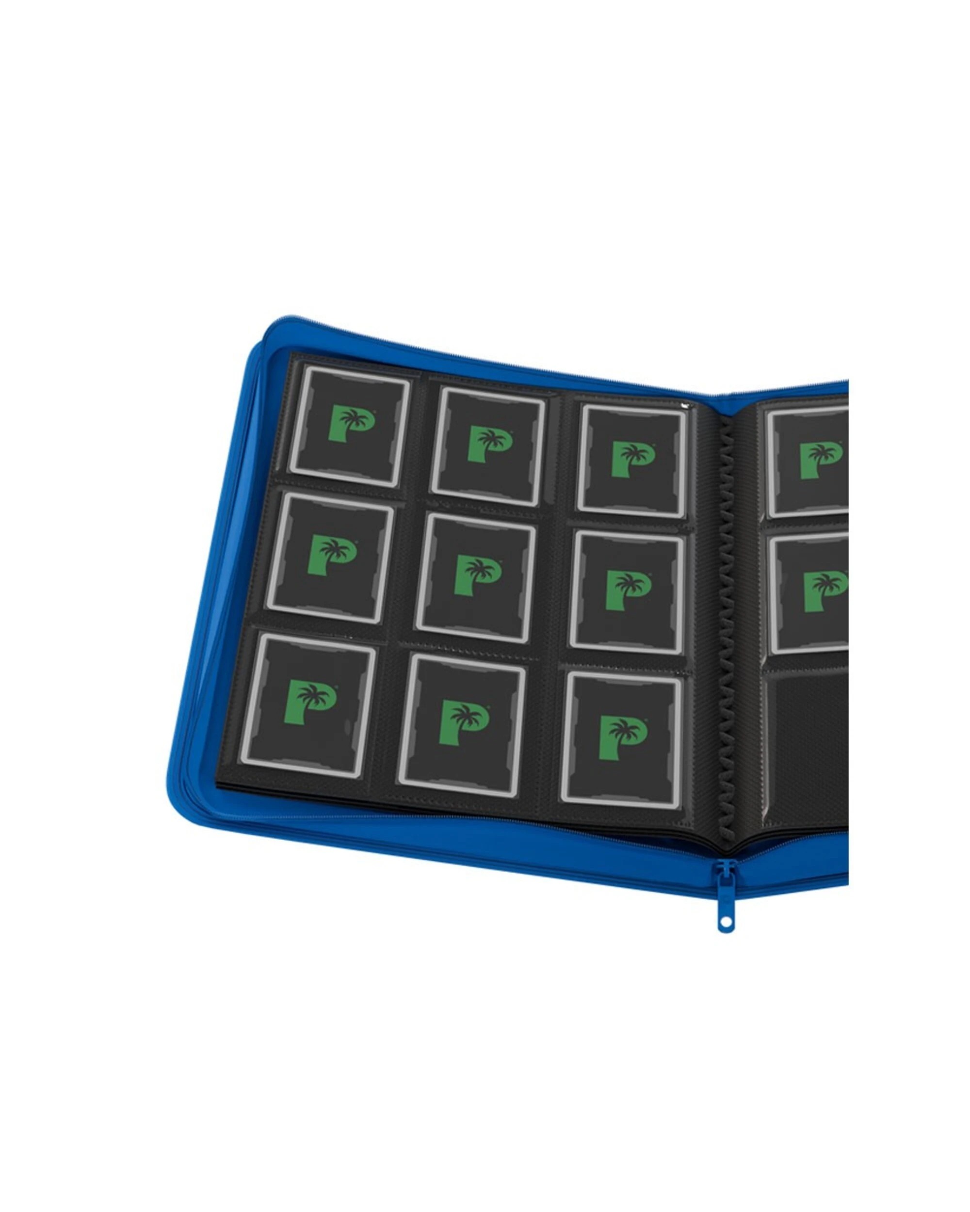 2 Palms Off Gaming - Collector's Series 9 Pocket Zip Trading Card Binder - Blue, 2 of 5