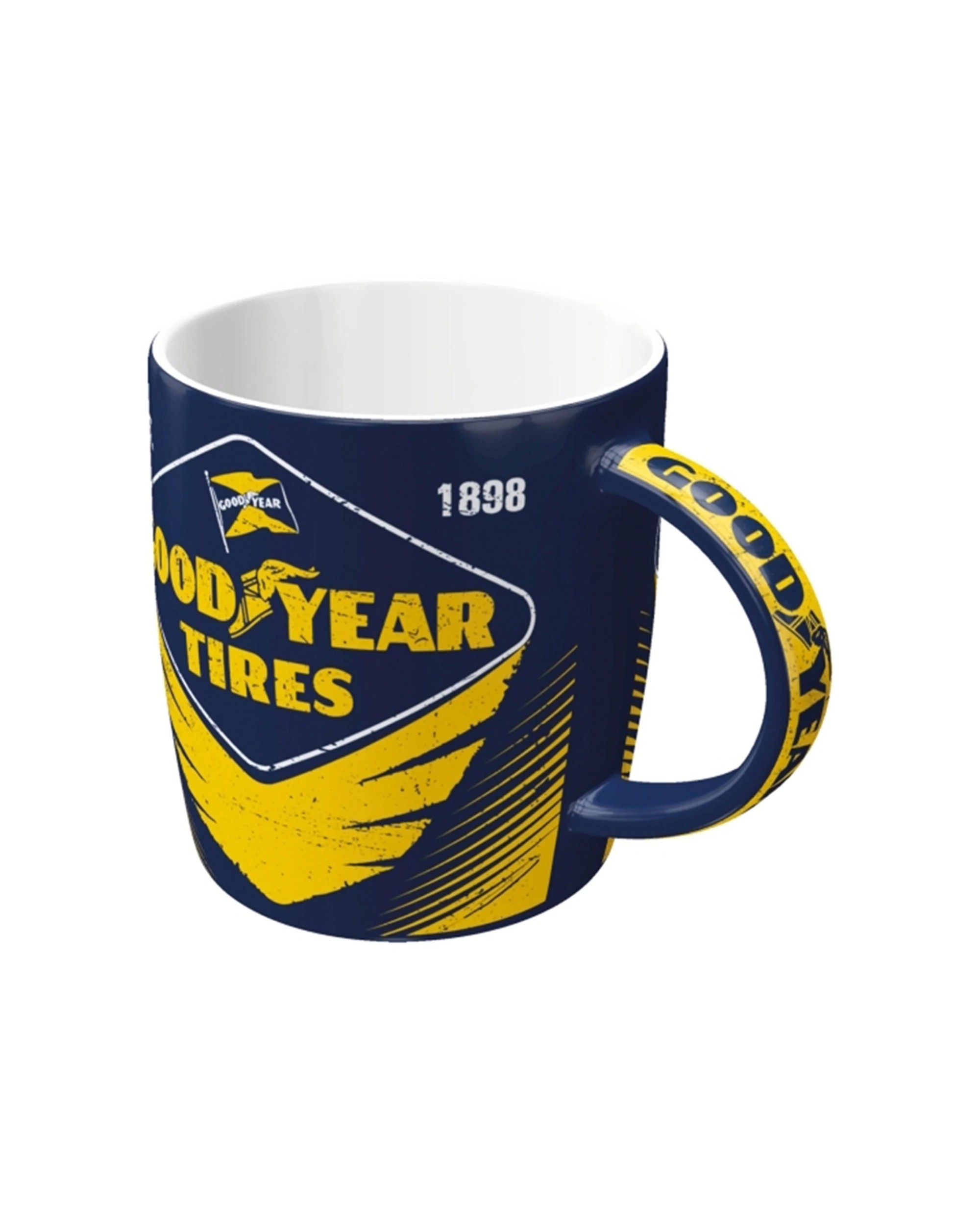 2 Nostalgic-Art Ceramic Mug 330ml Mug - Goodyear Eagle Tire - Blue, 2 of 4