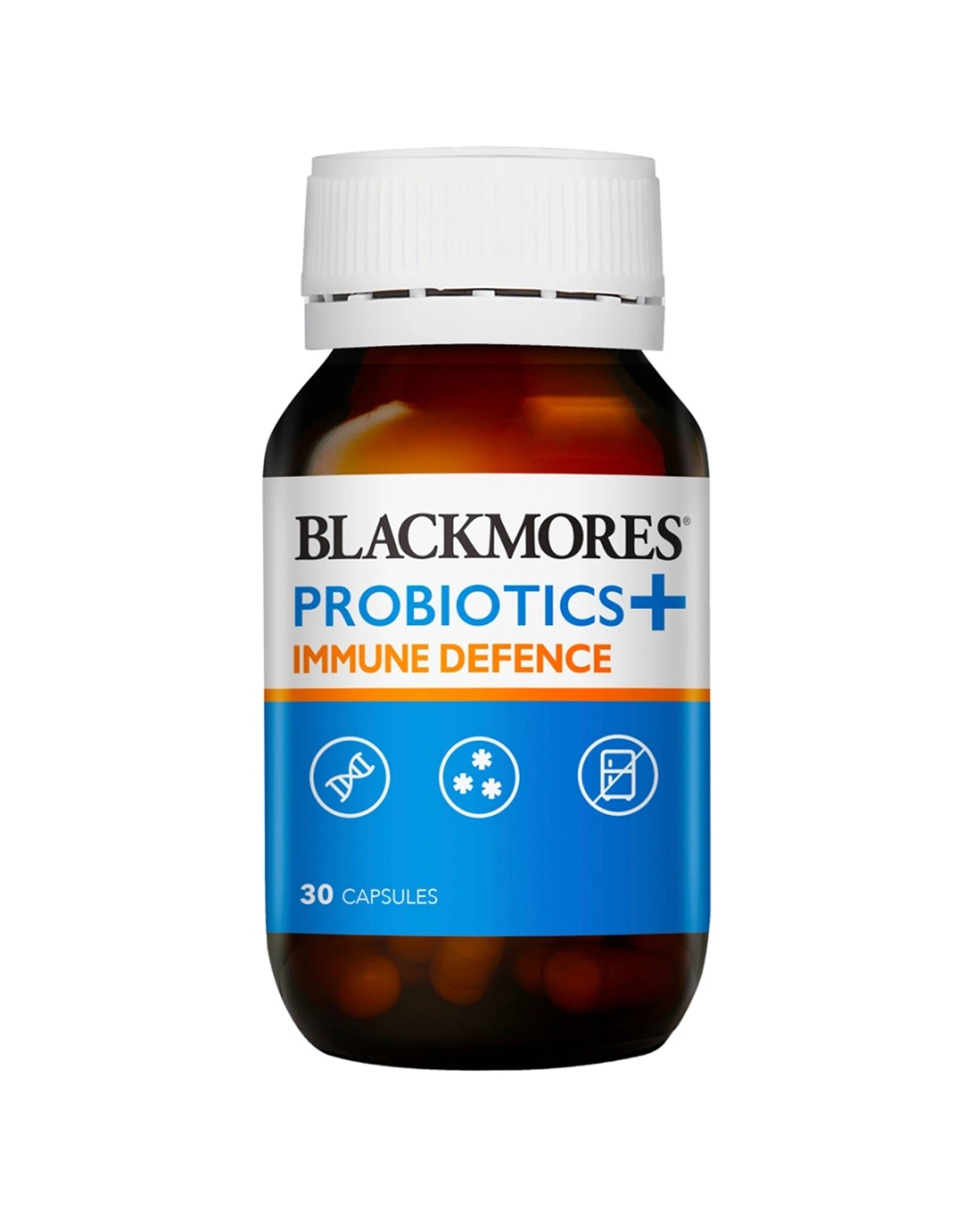 1 Blackmores 30pc Probiotics Immune Defence Supplement Capsules Supports Gut Immunity, 1 of 1