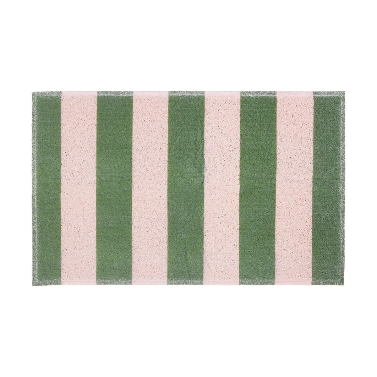 1 Dirt Grip Door Mat - Green and Pink, 1 of 7